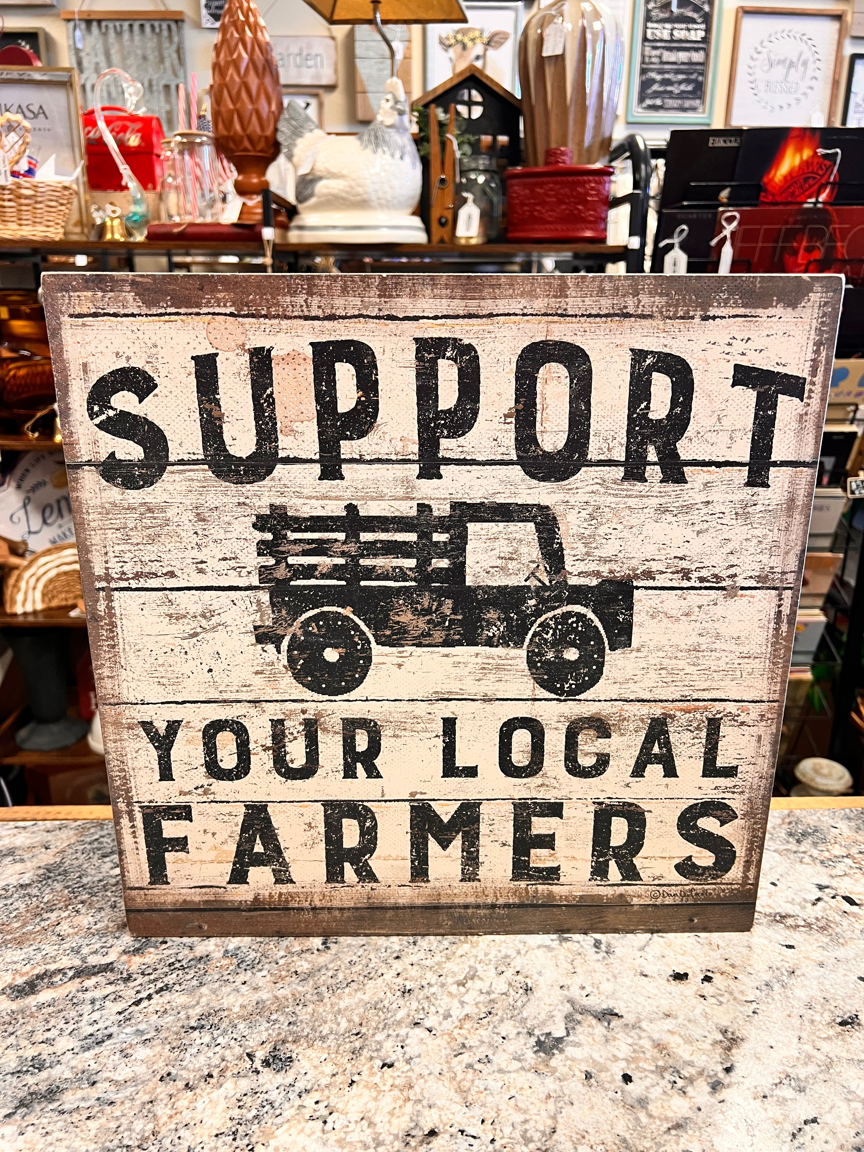 Farmer Sign