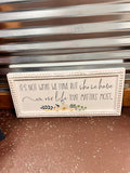Who We Have Sign