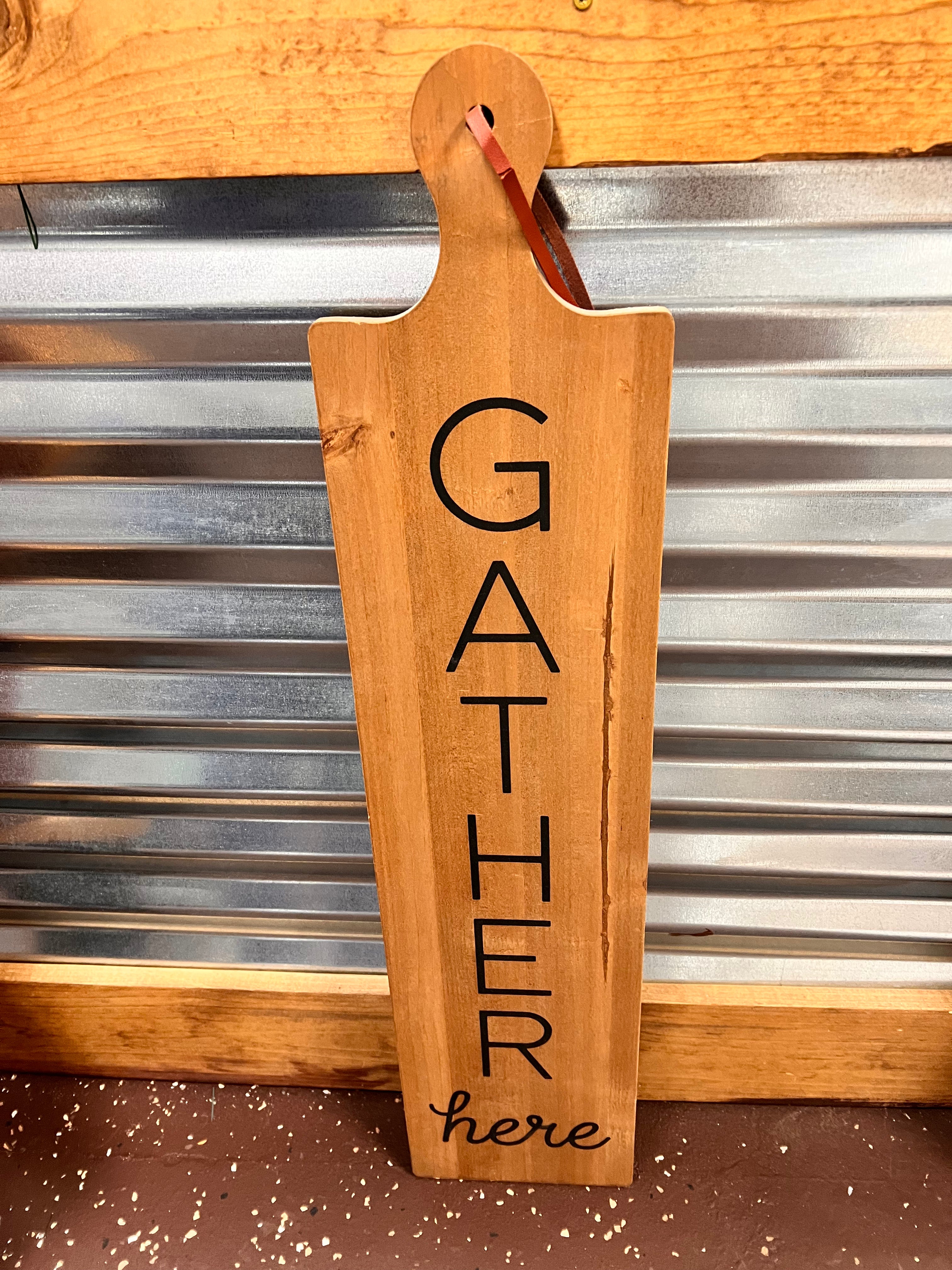 Gather Sign