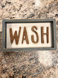 Wash Sign