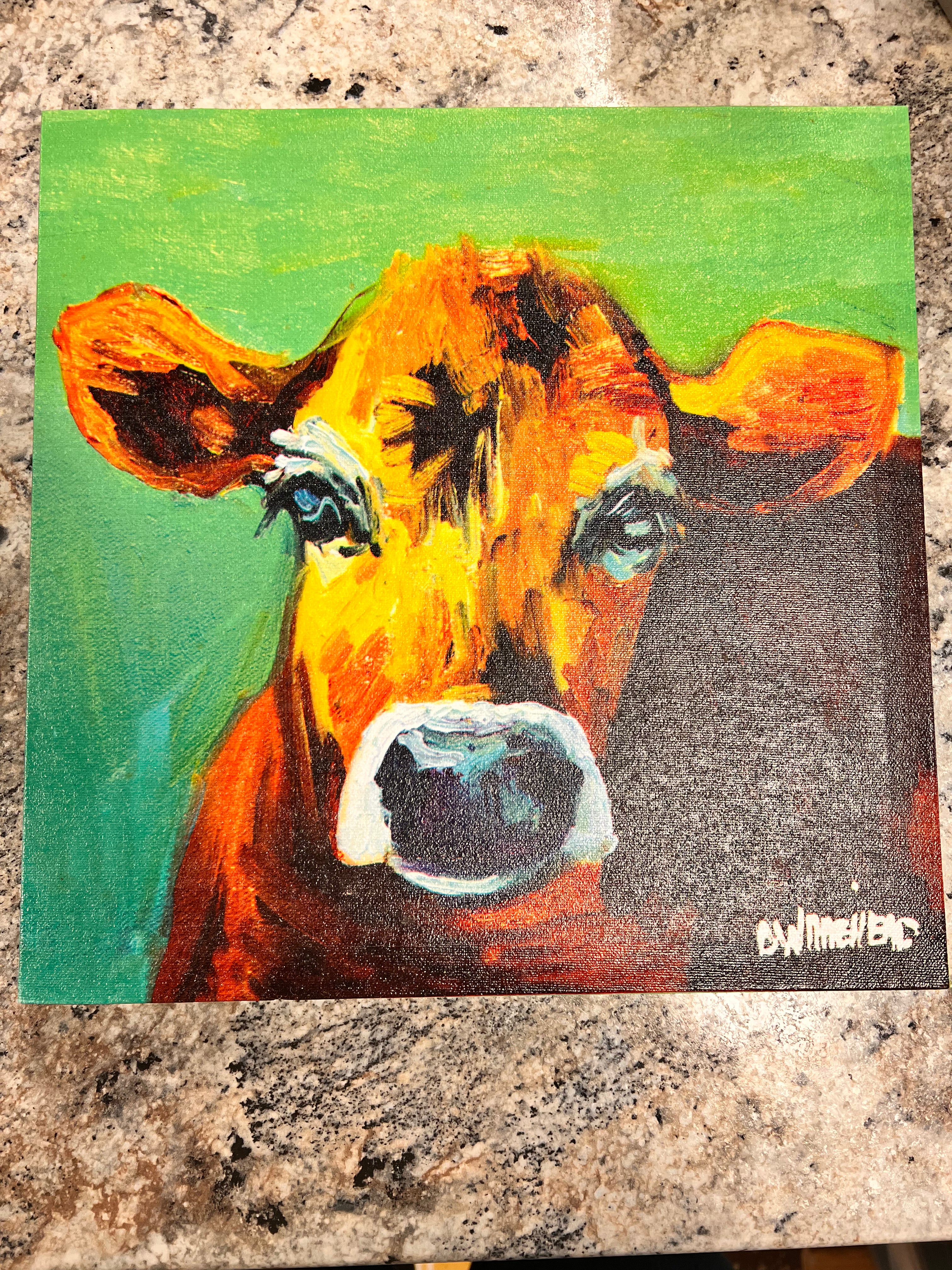 Cow Canvas