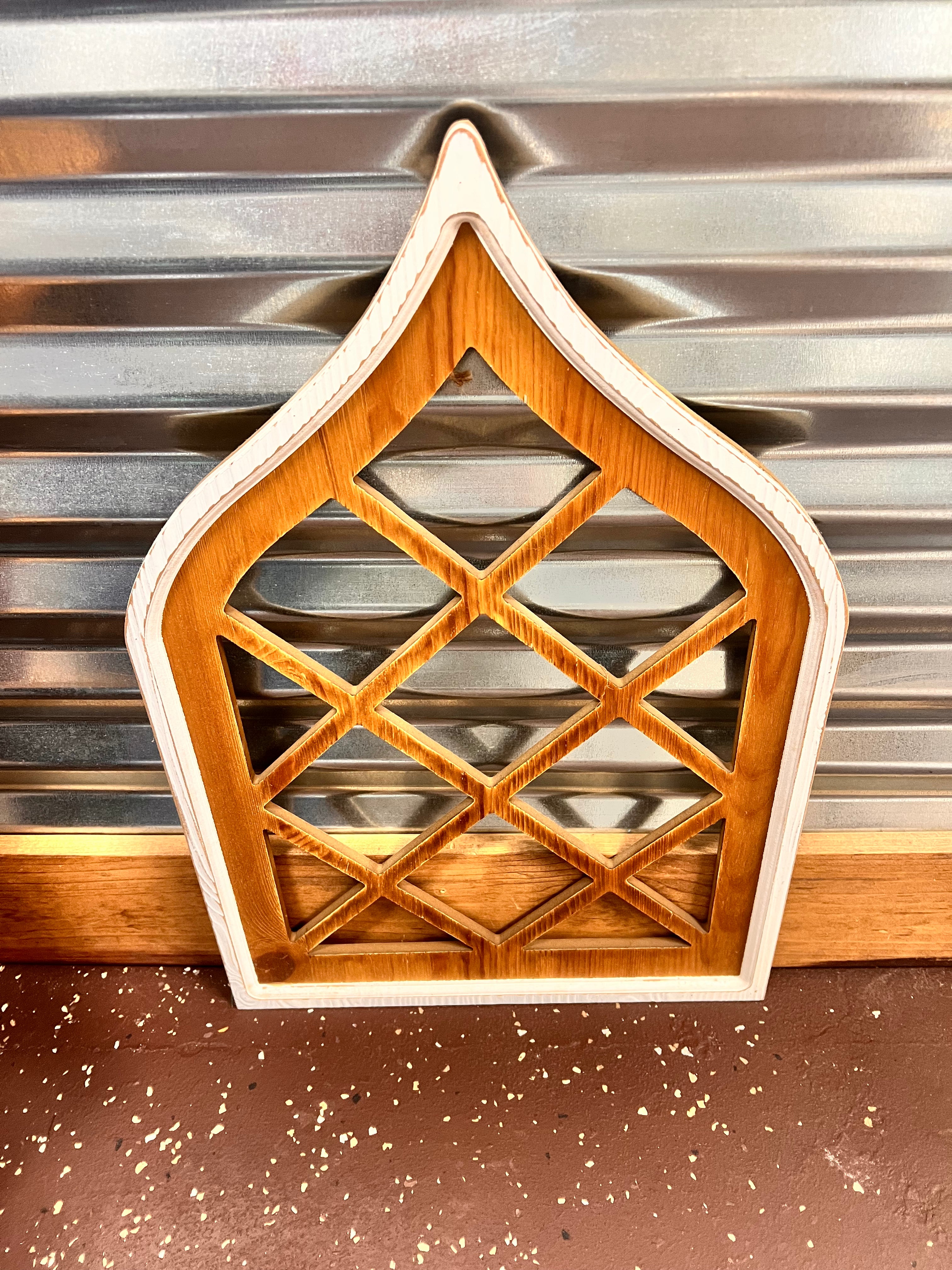 Wood Window Decor