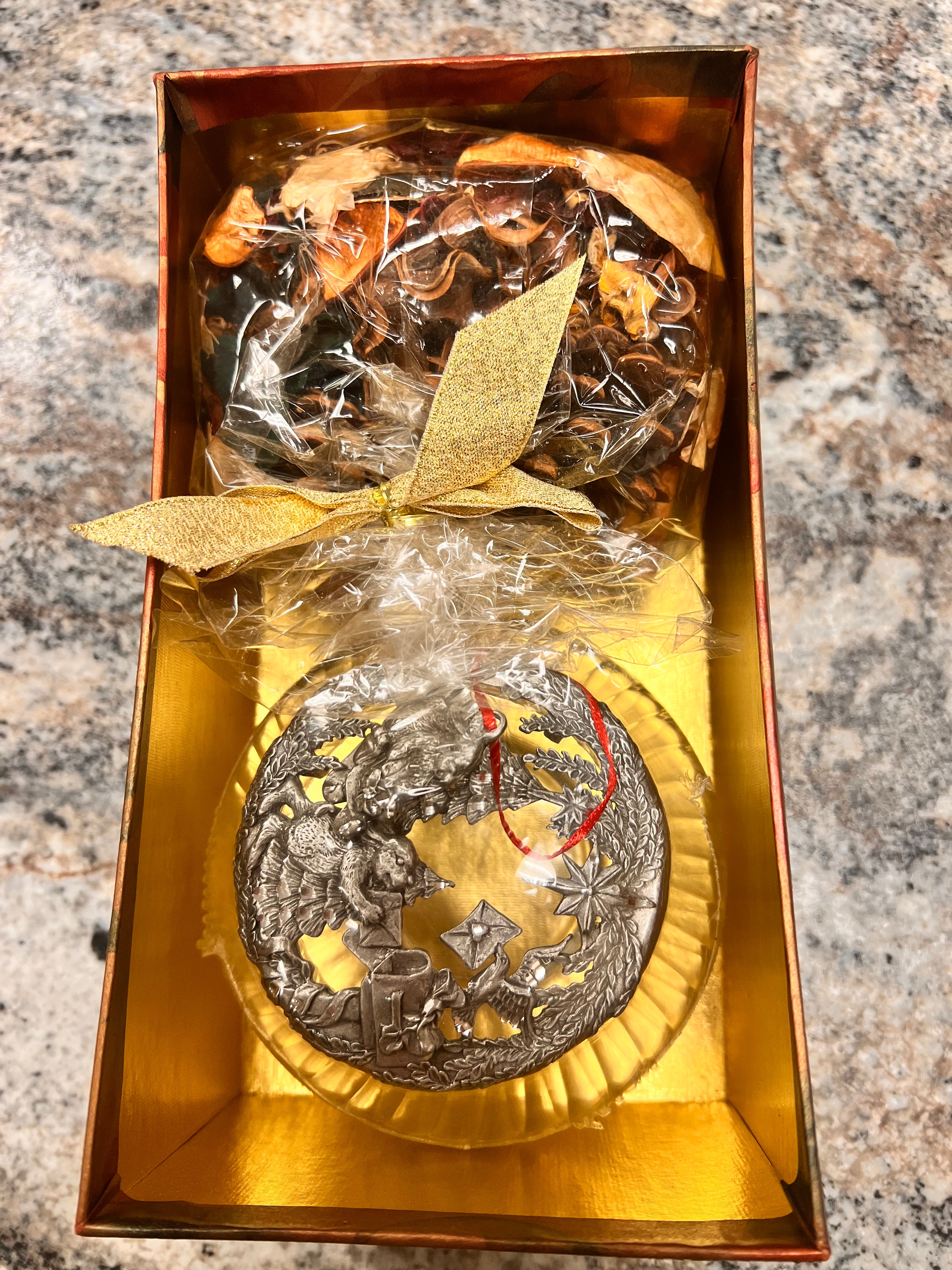 Pewter Potpourri Set