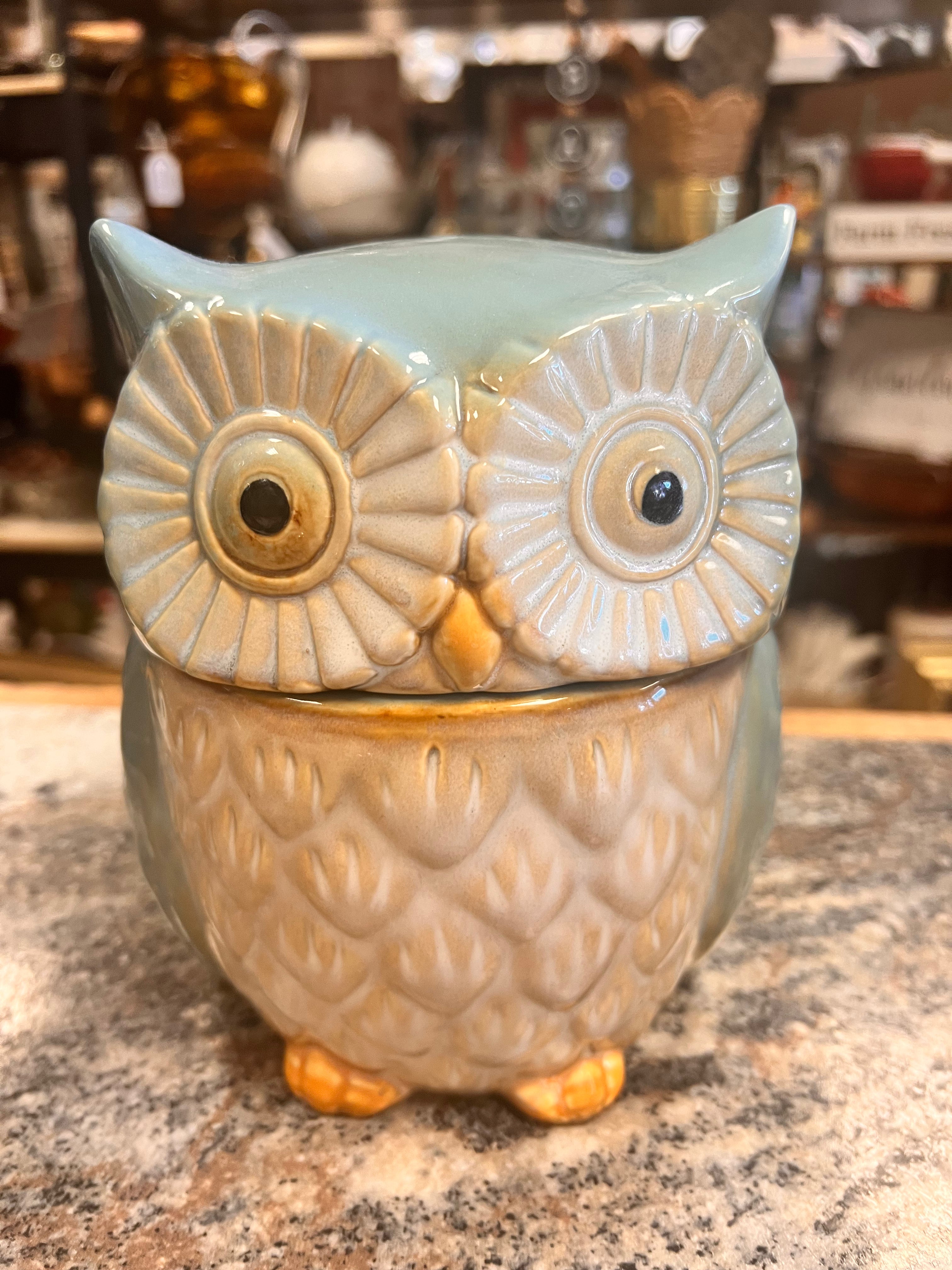 Owl Cookie Jar
