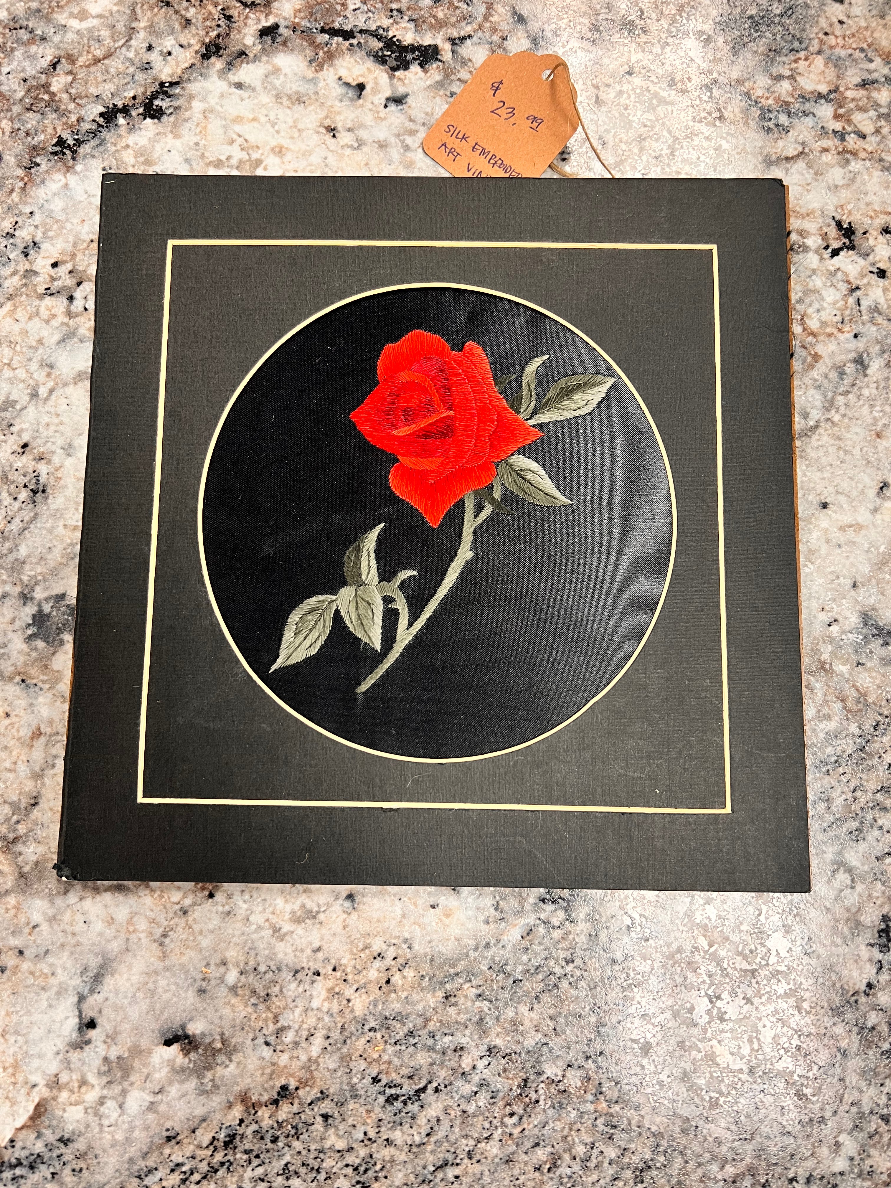 Silk Embroidered Art