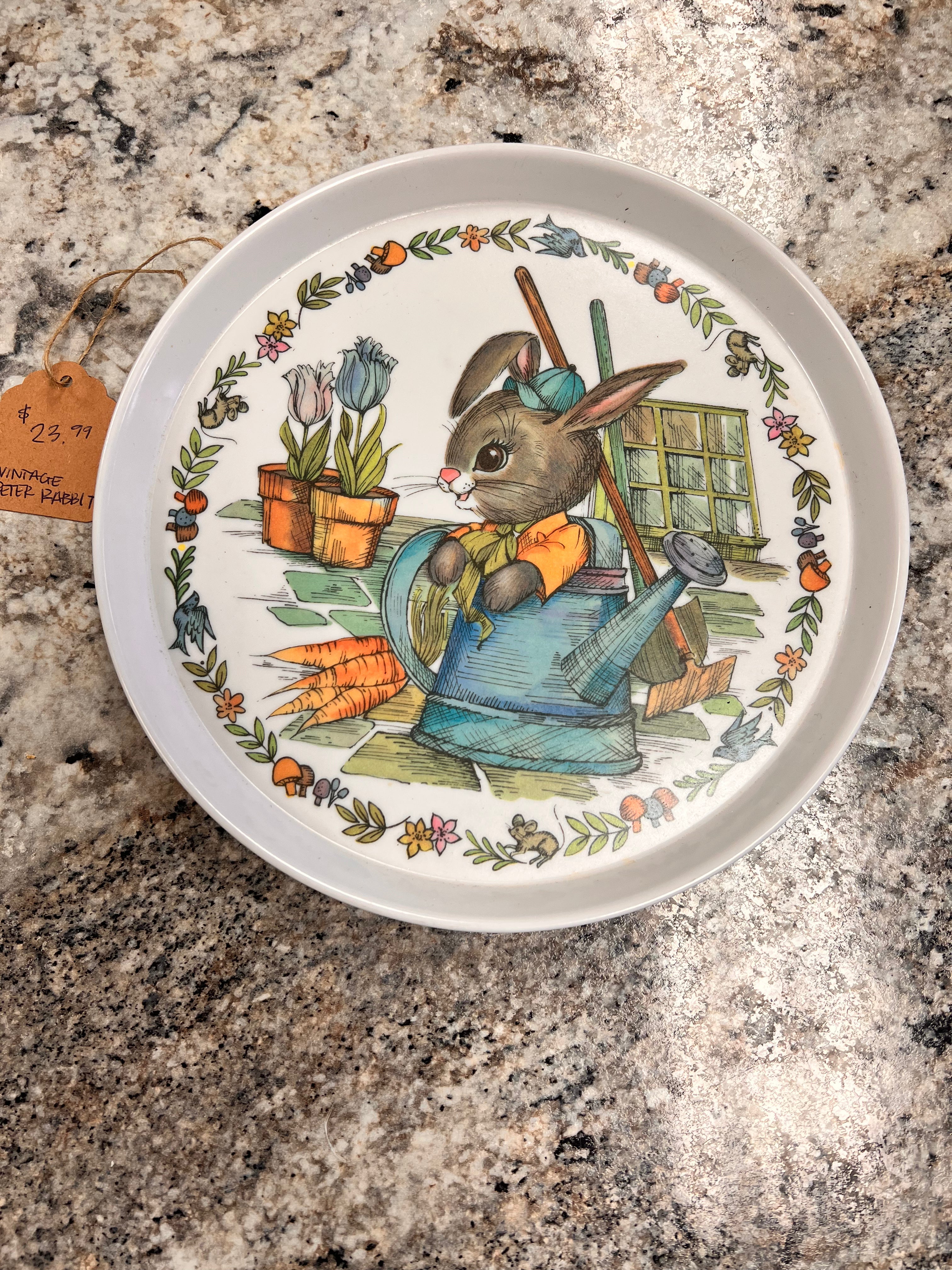 Vintage Peter Rabbit Plate