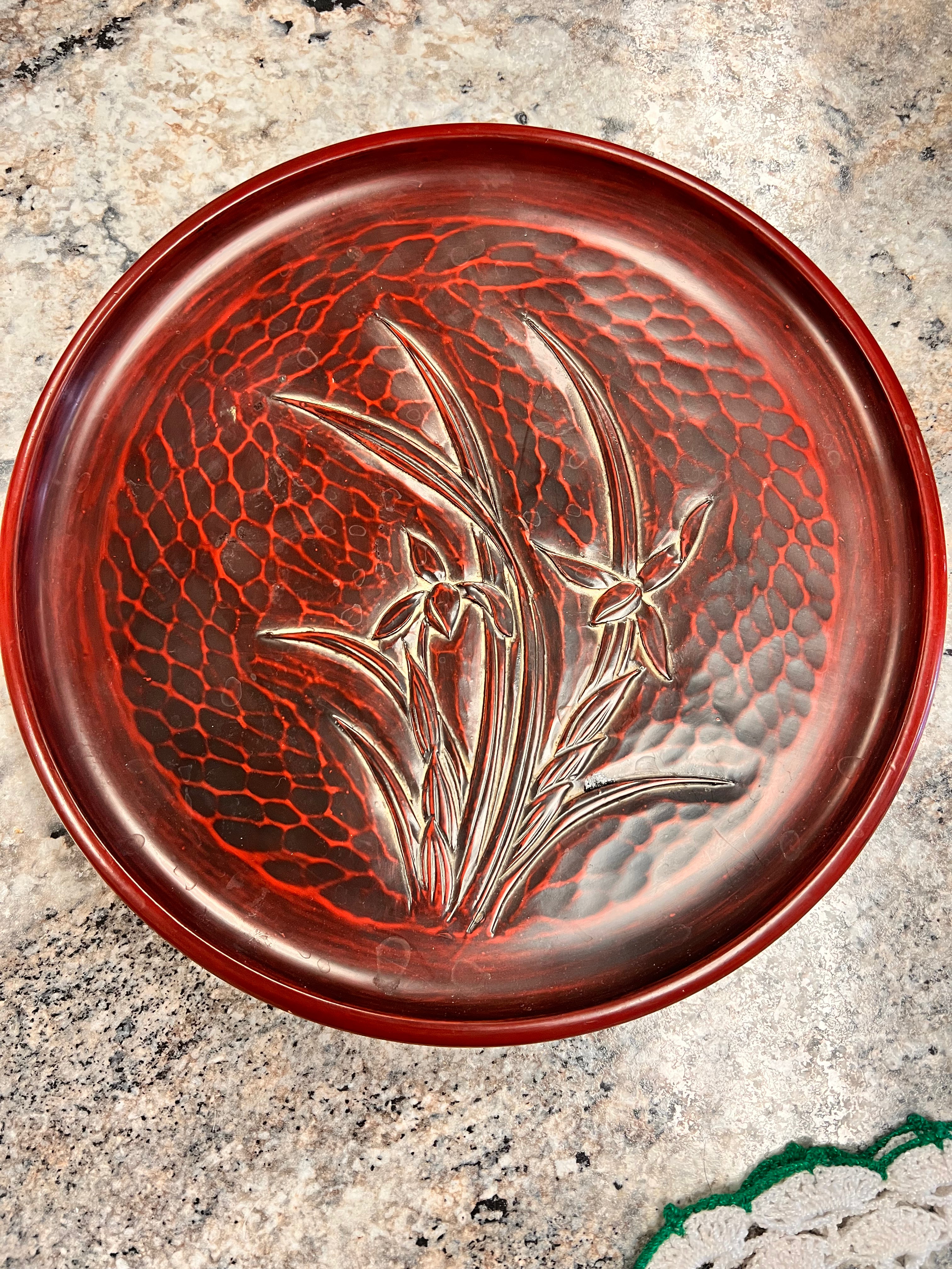 Japanese Wood Plate