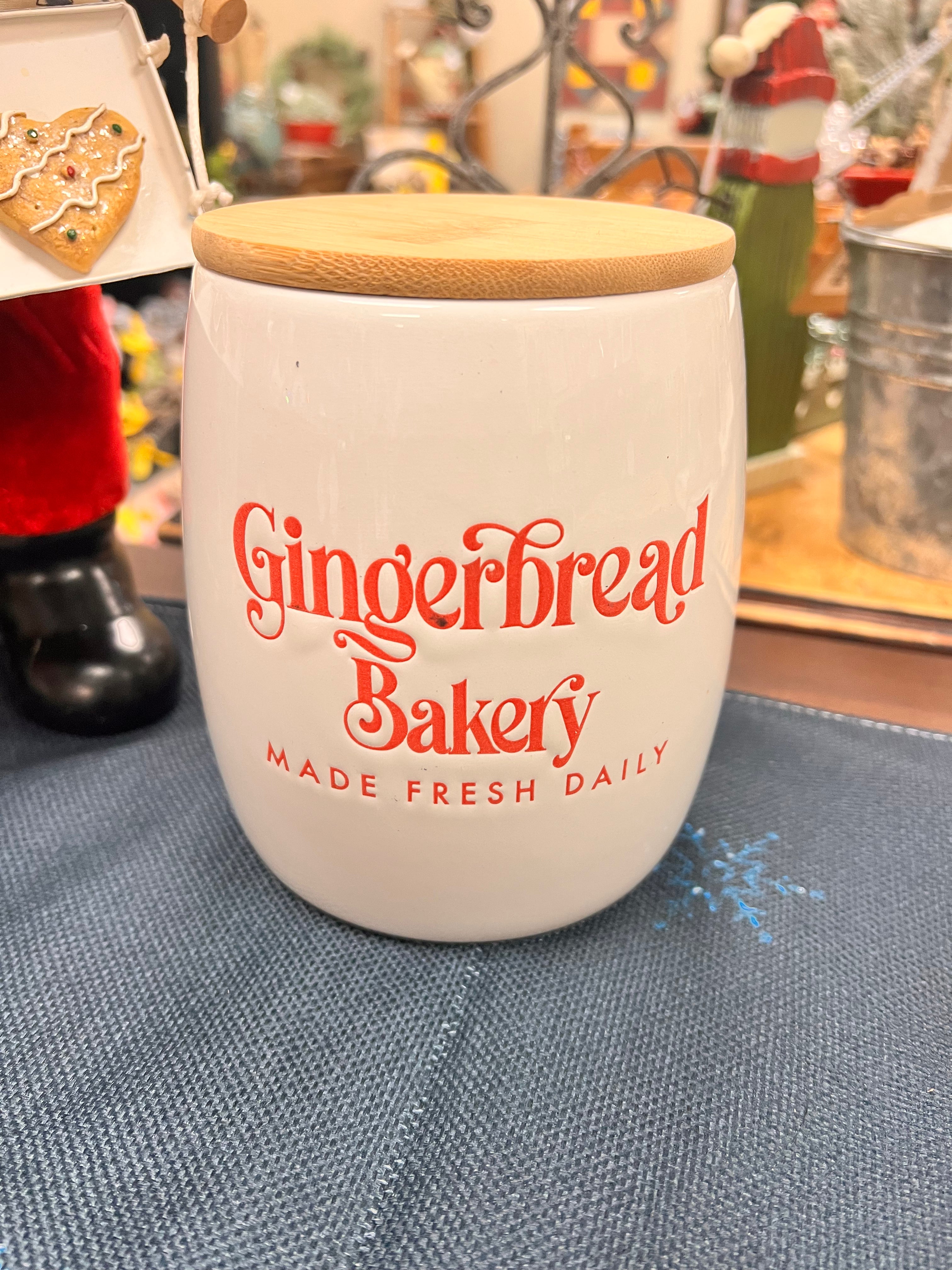 Gingerbread Canister