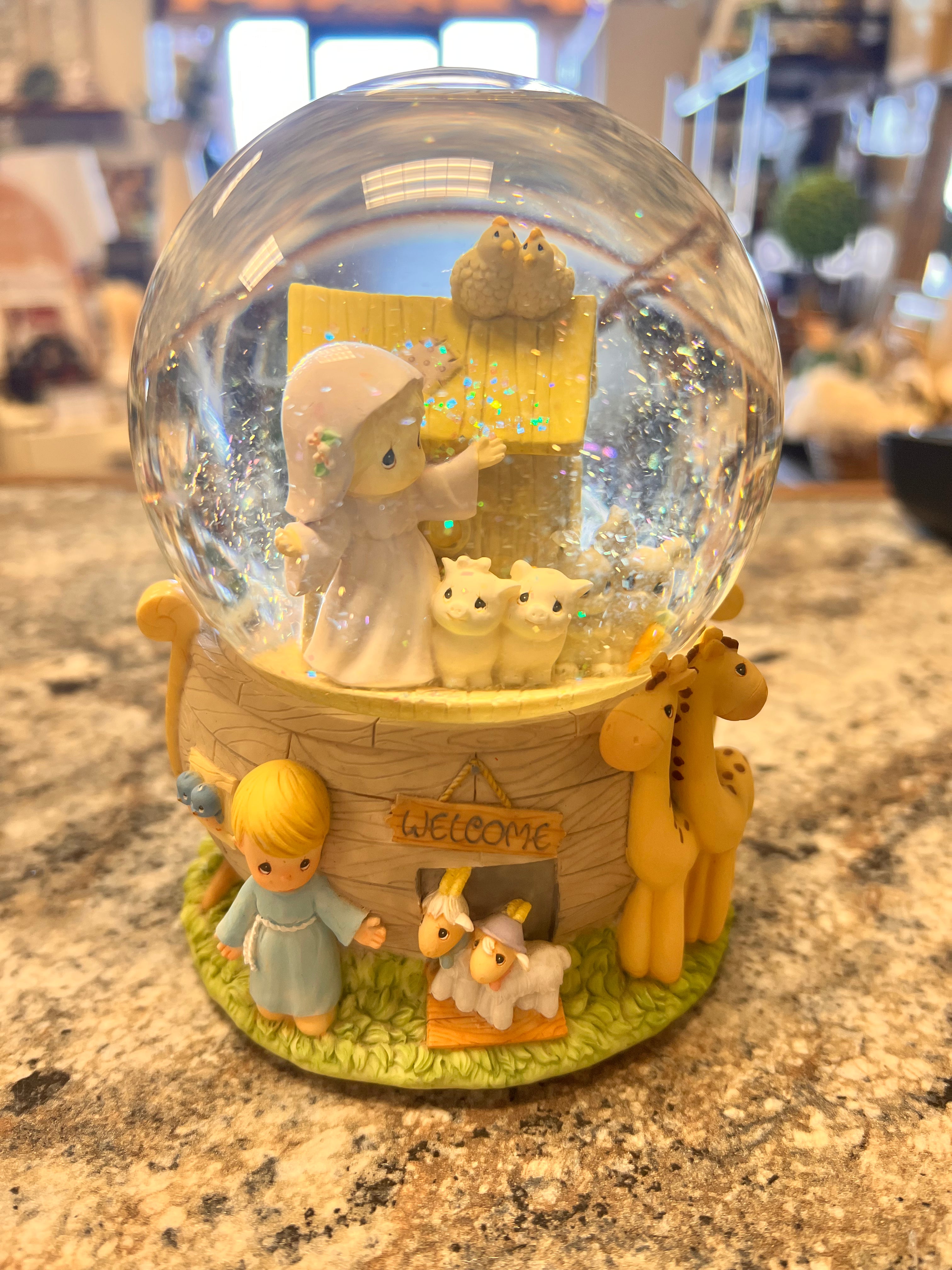 Vintage Snow Globe