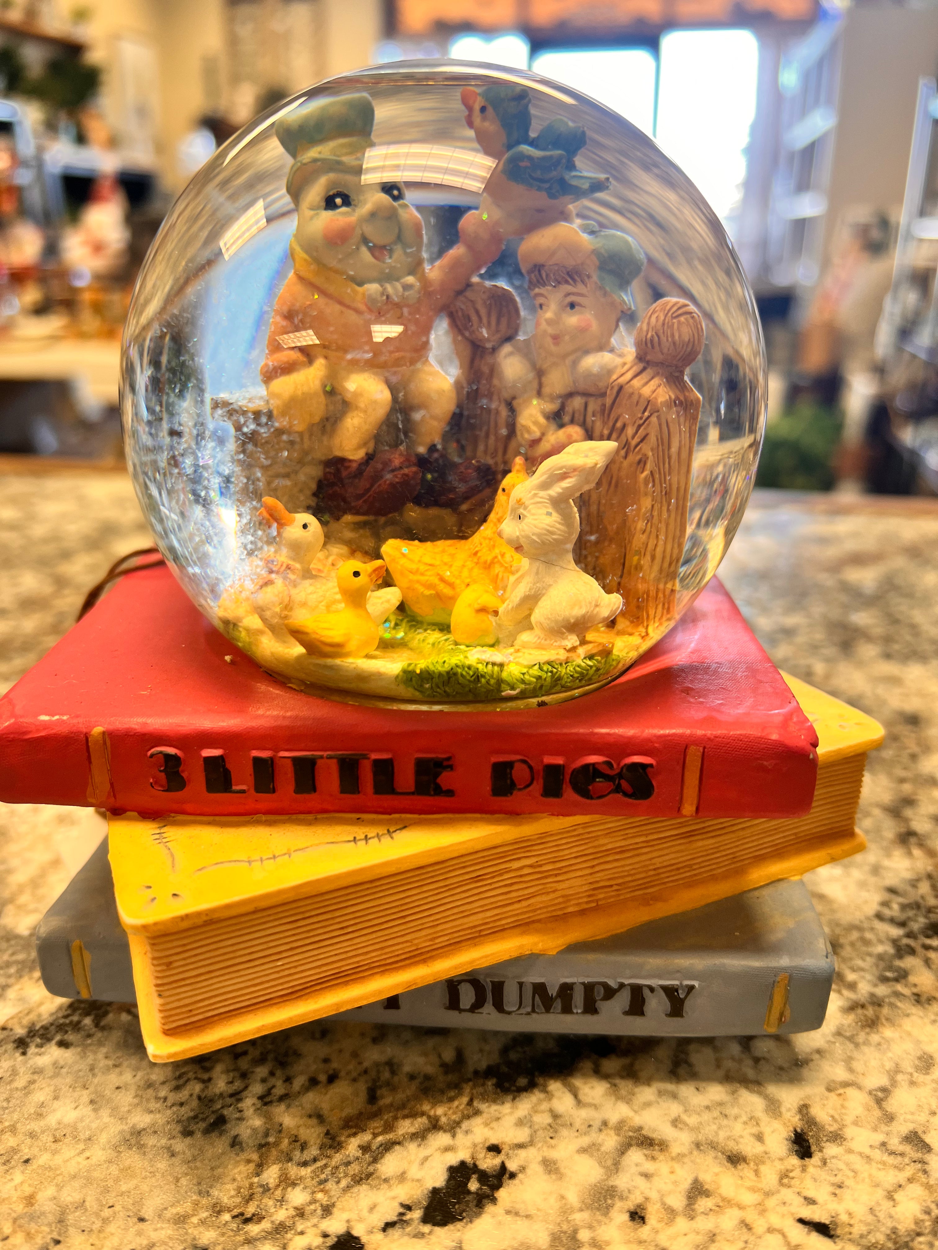 Vintage Snow Globe