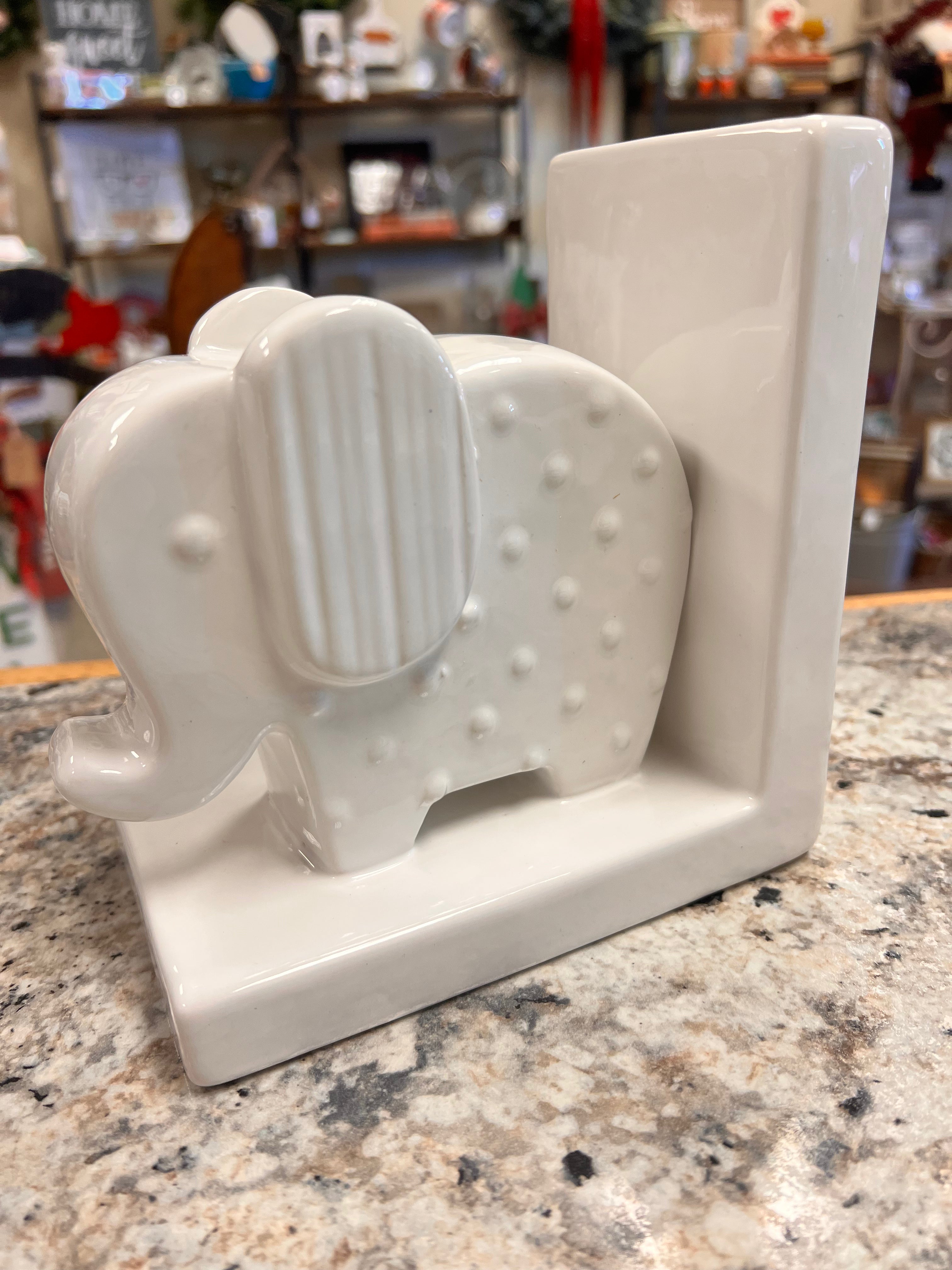 Elephant Bookend