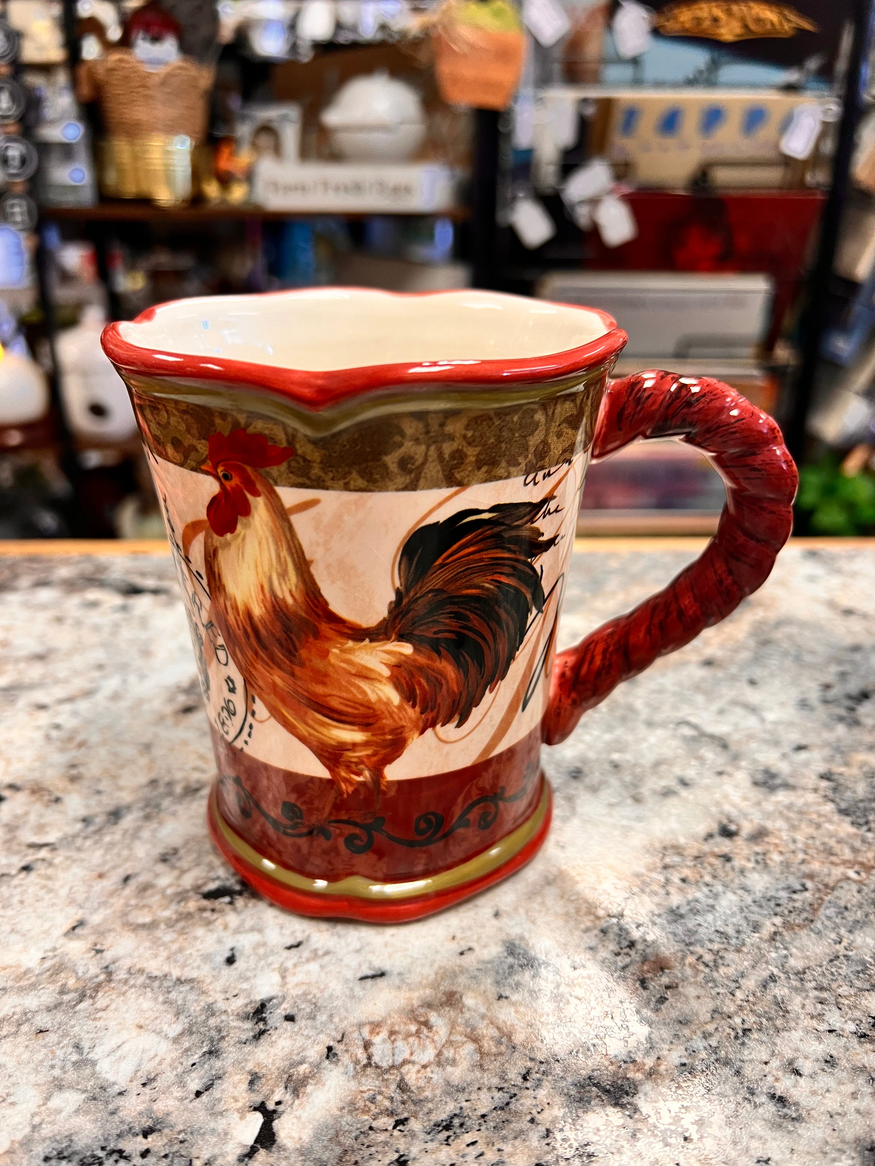 Rooster Mug JM