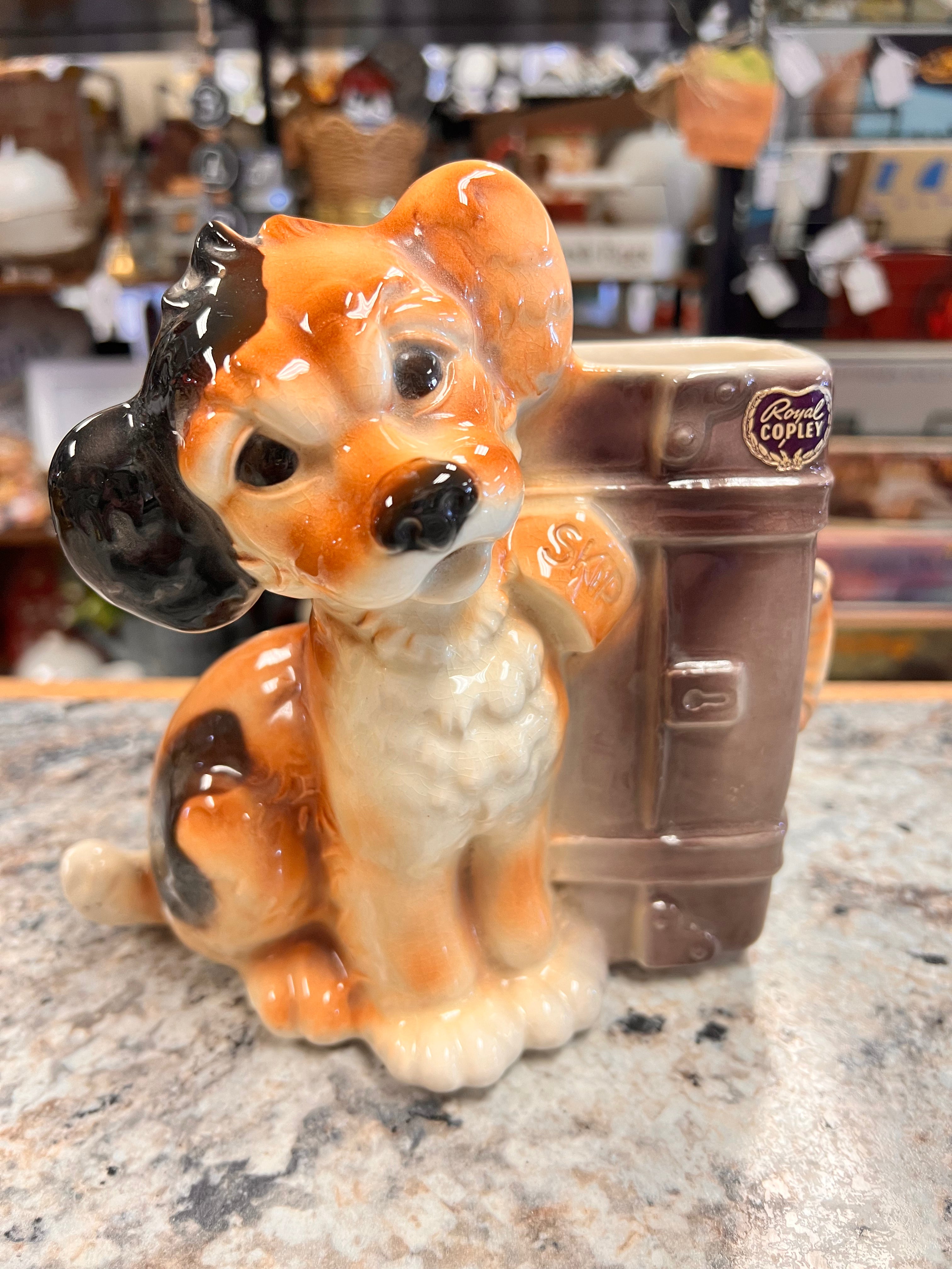 VTG Dog Planter