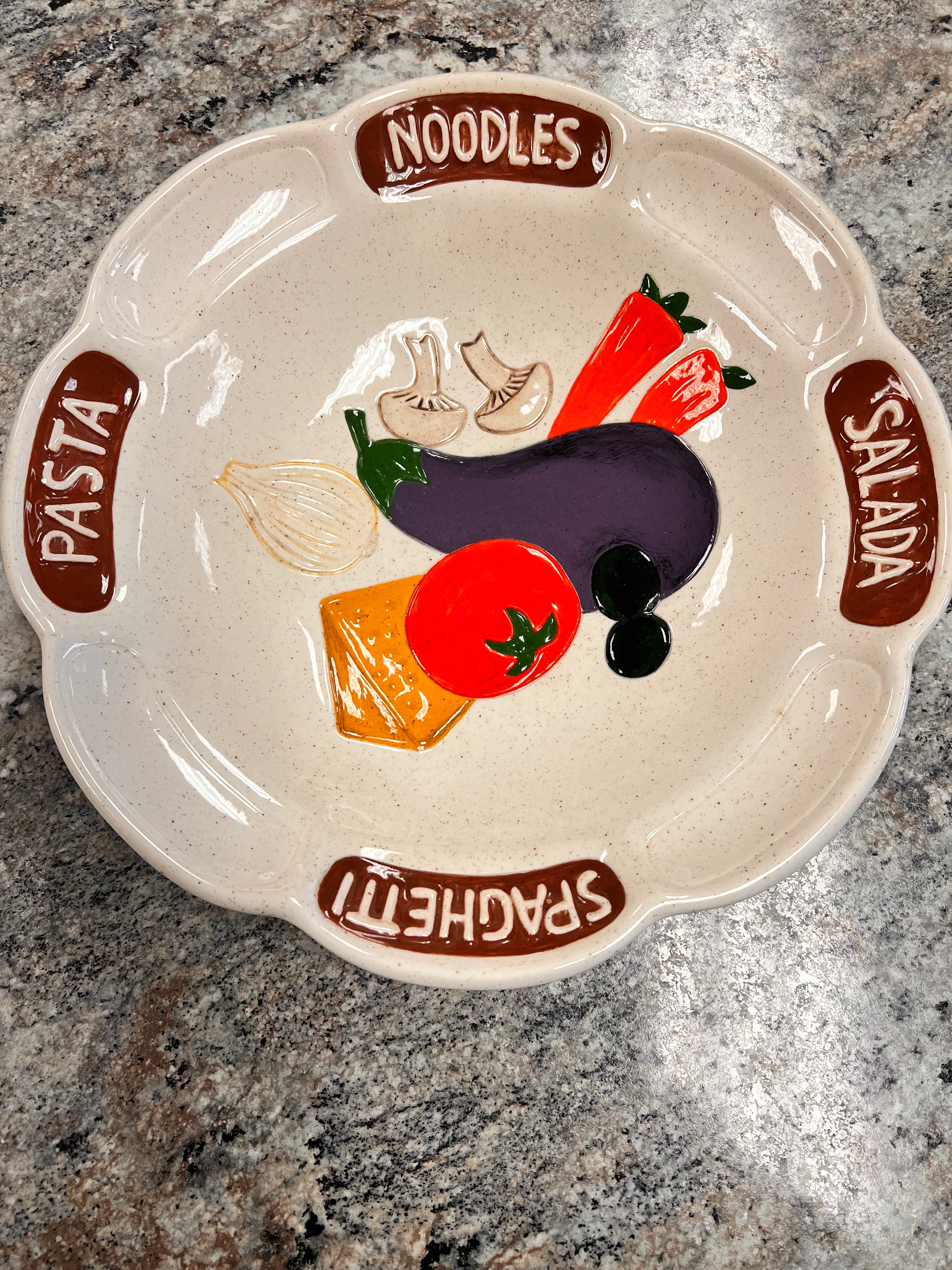 Pottery Pasta Bowl