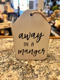 Manger Sign