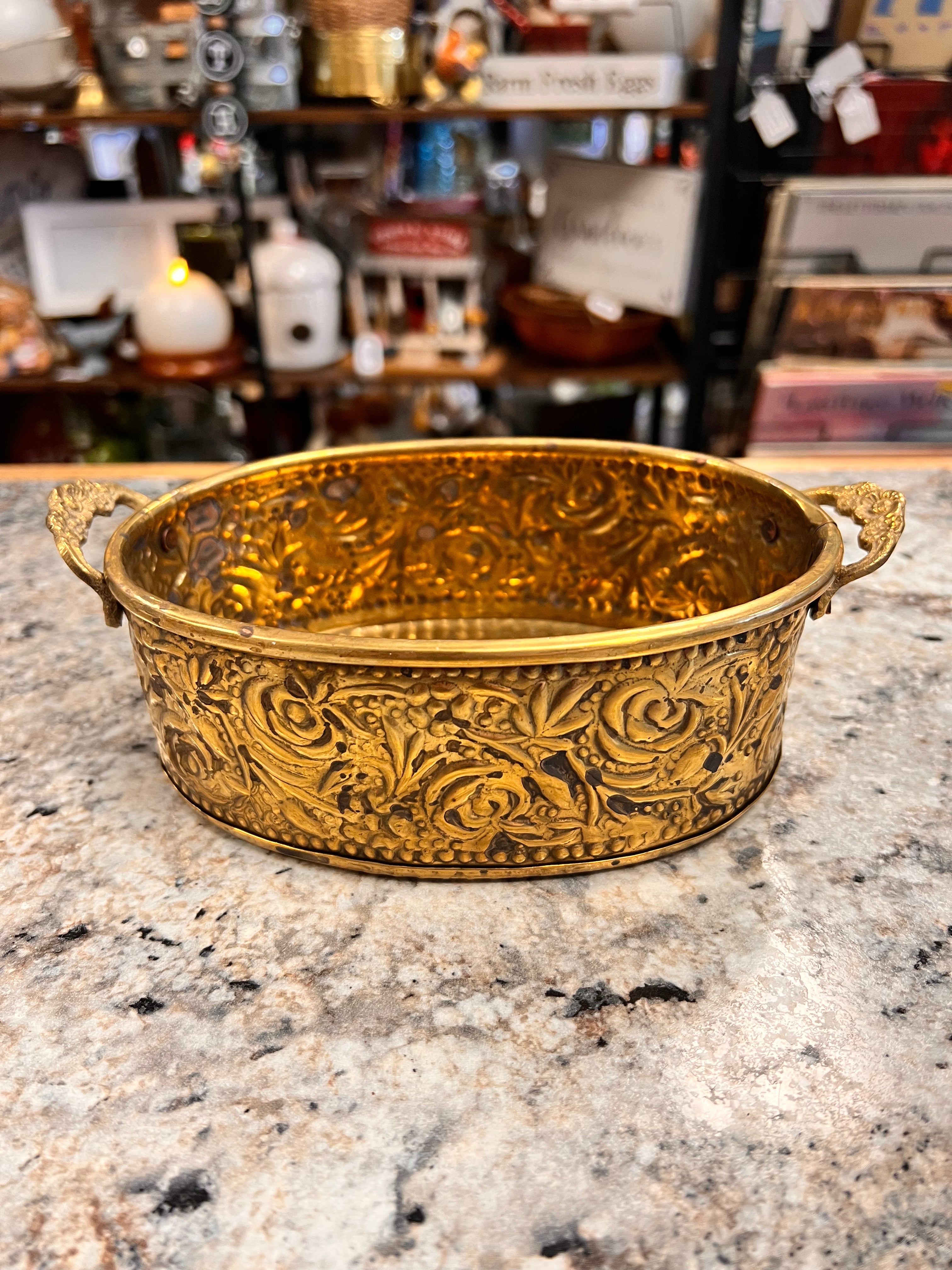 Brass Planter