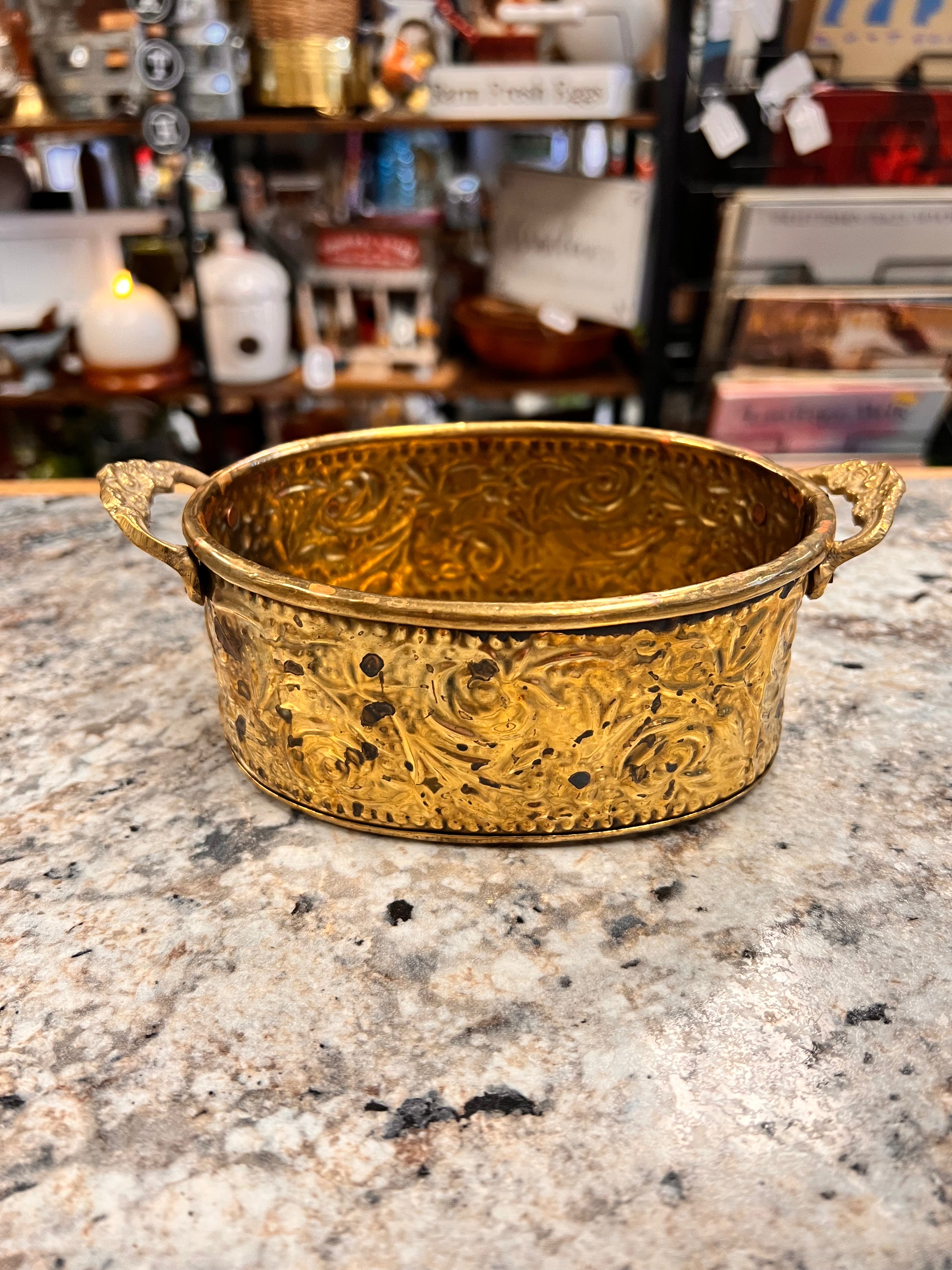 Brass Planter