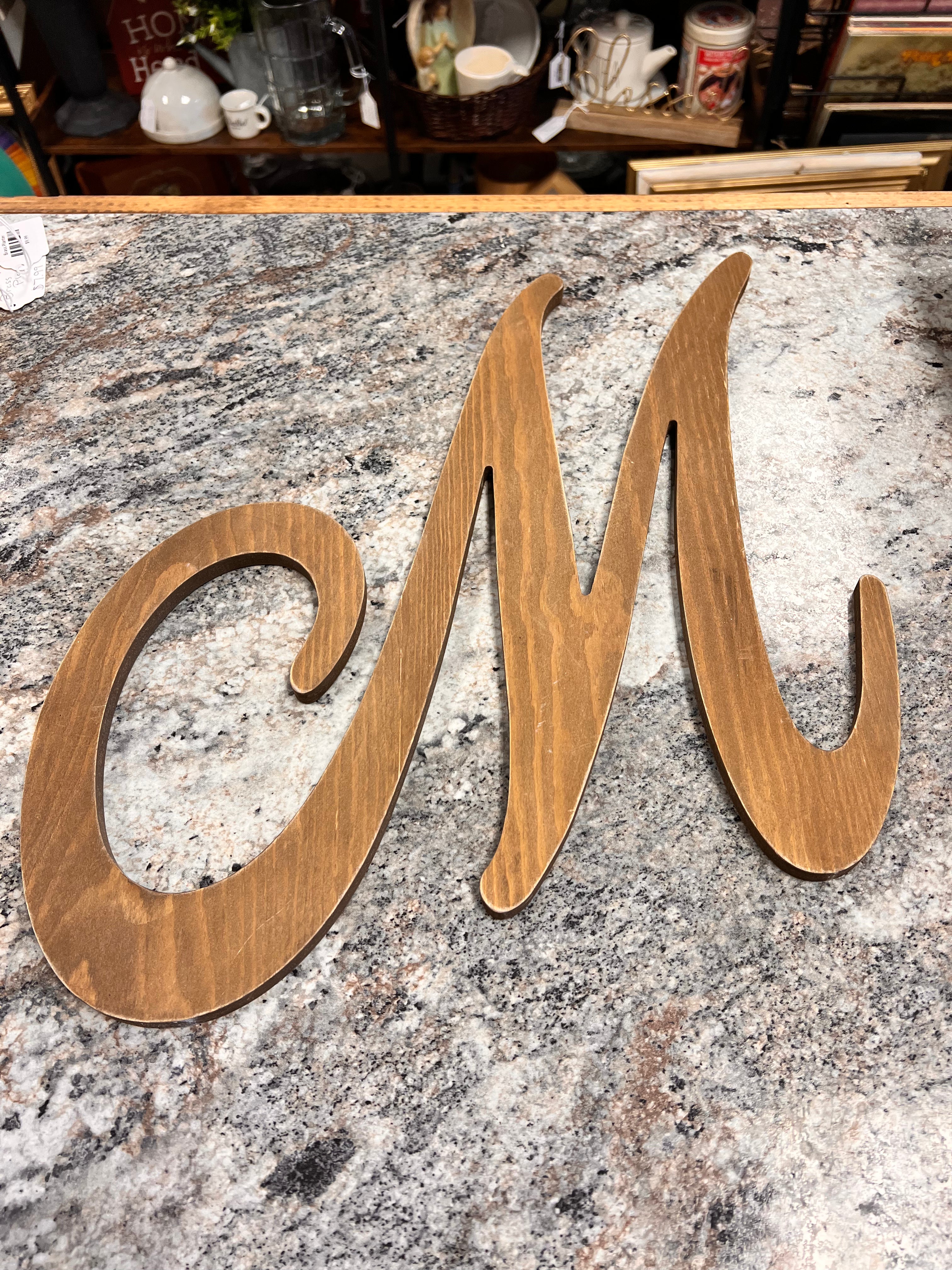 Letter M JM