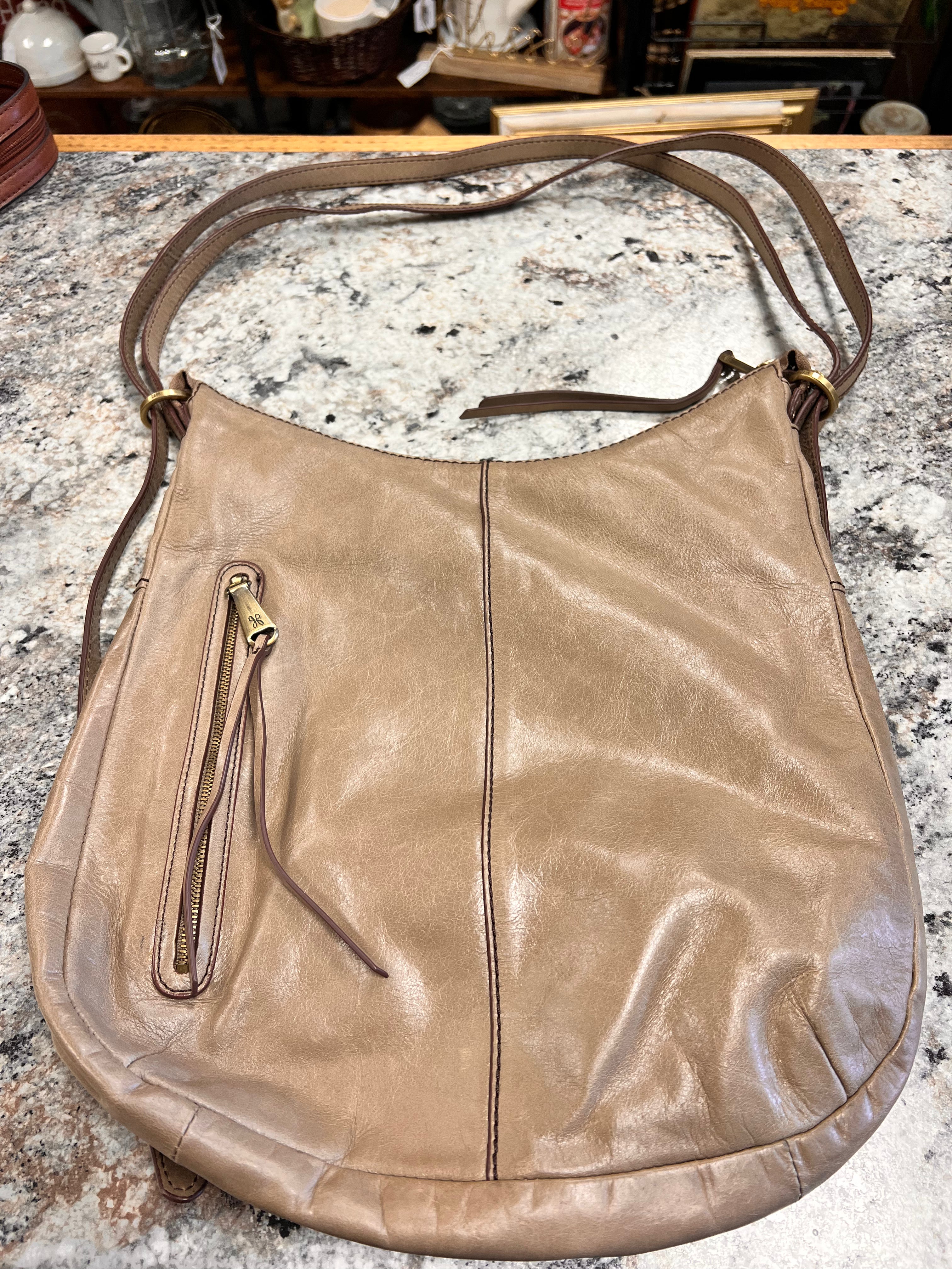 Leather Hobo Bag