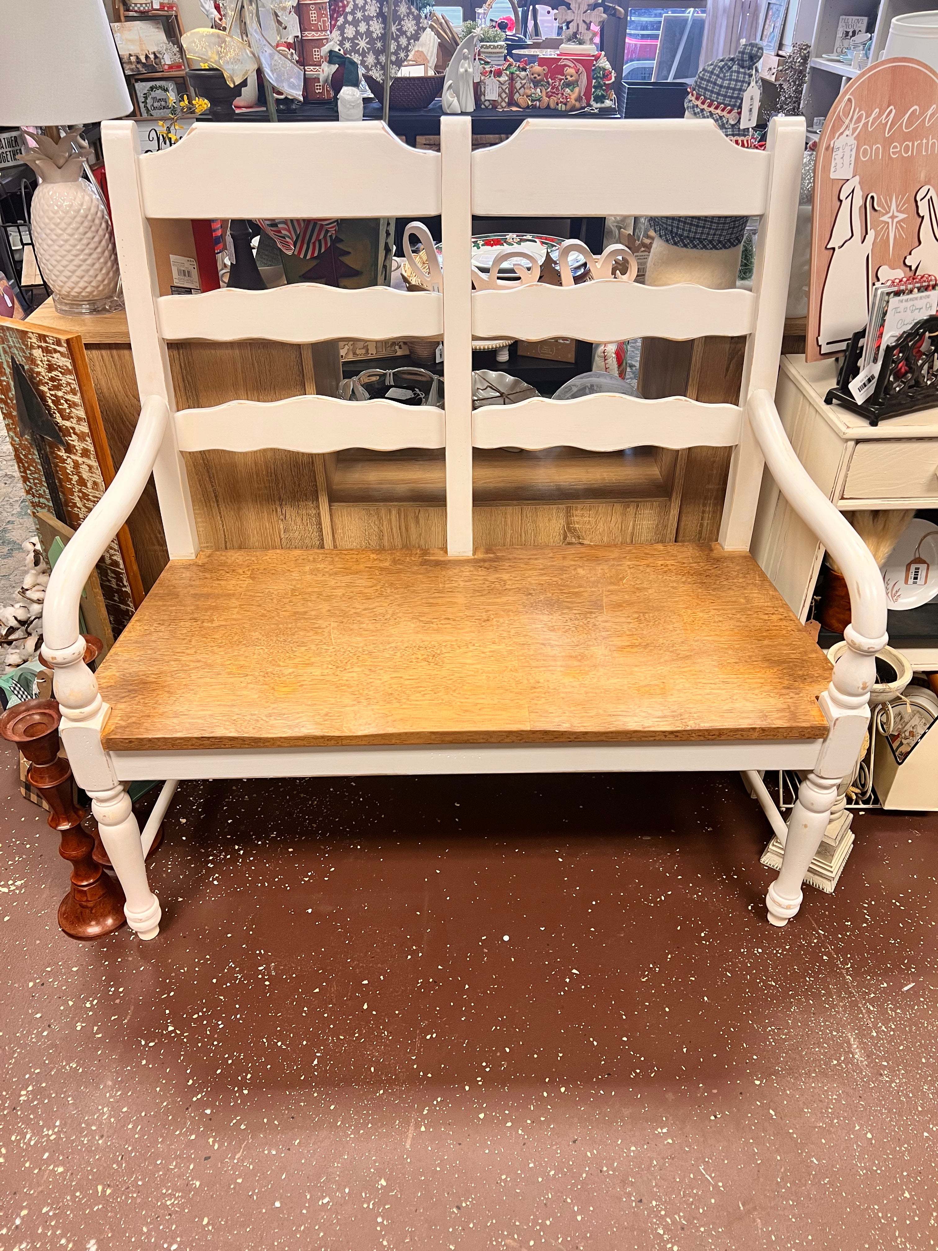 Refinished Entry Bench