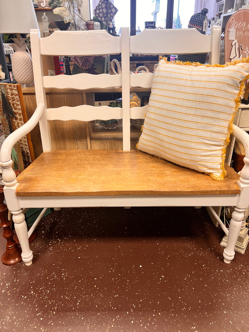 Refinished Entry Bench
