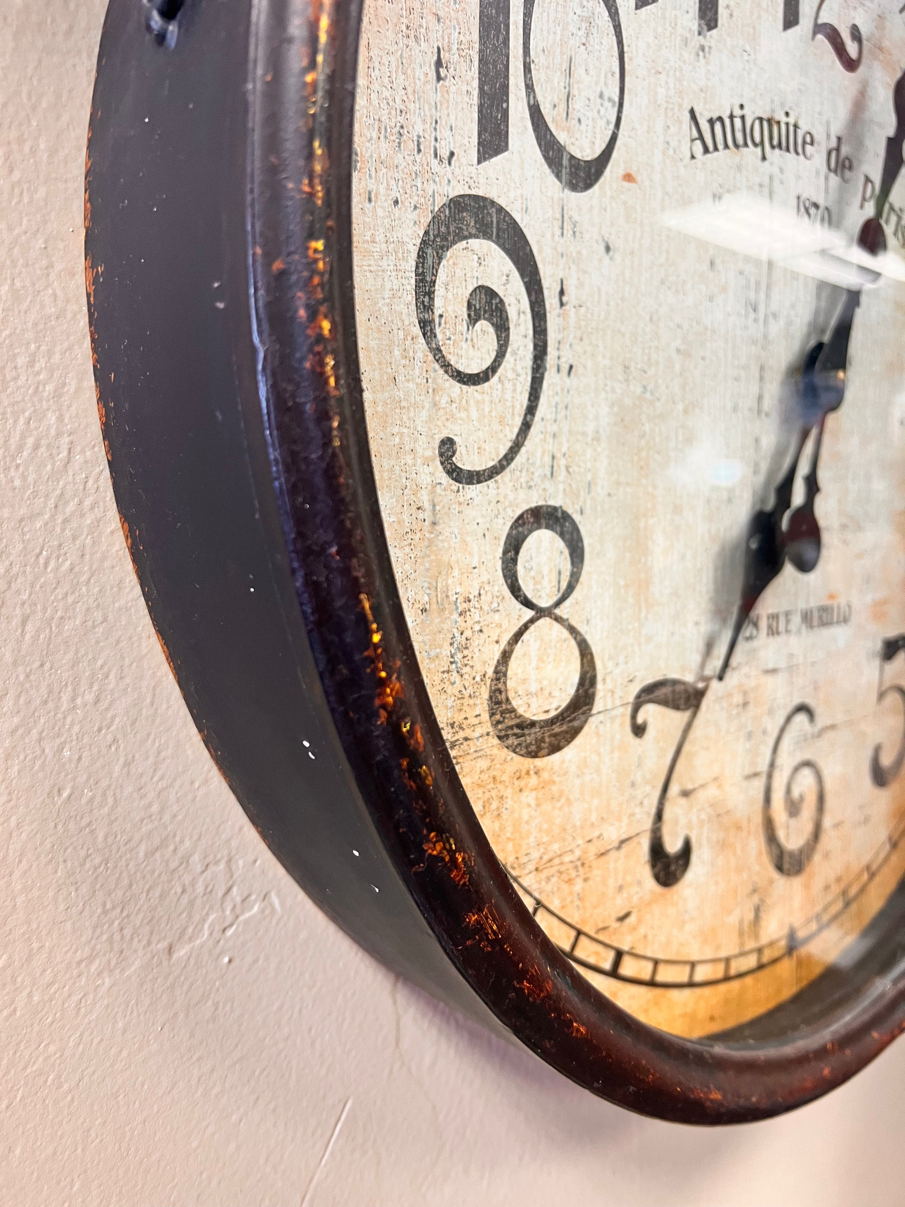 19” Wall Clock