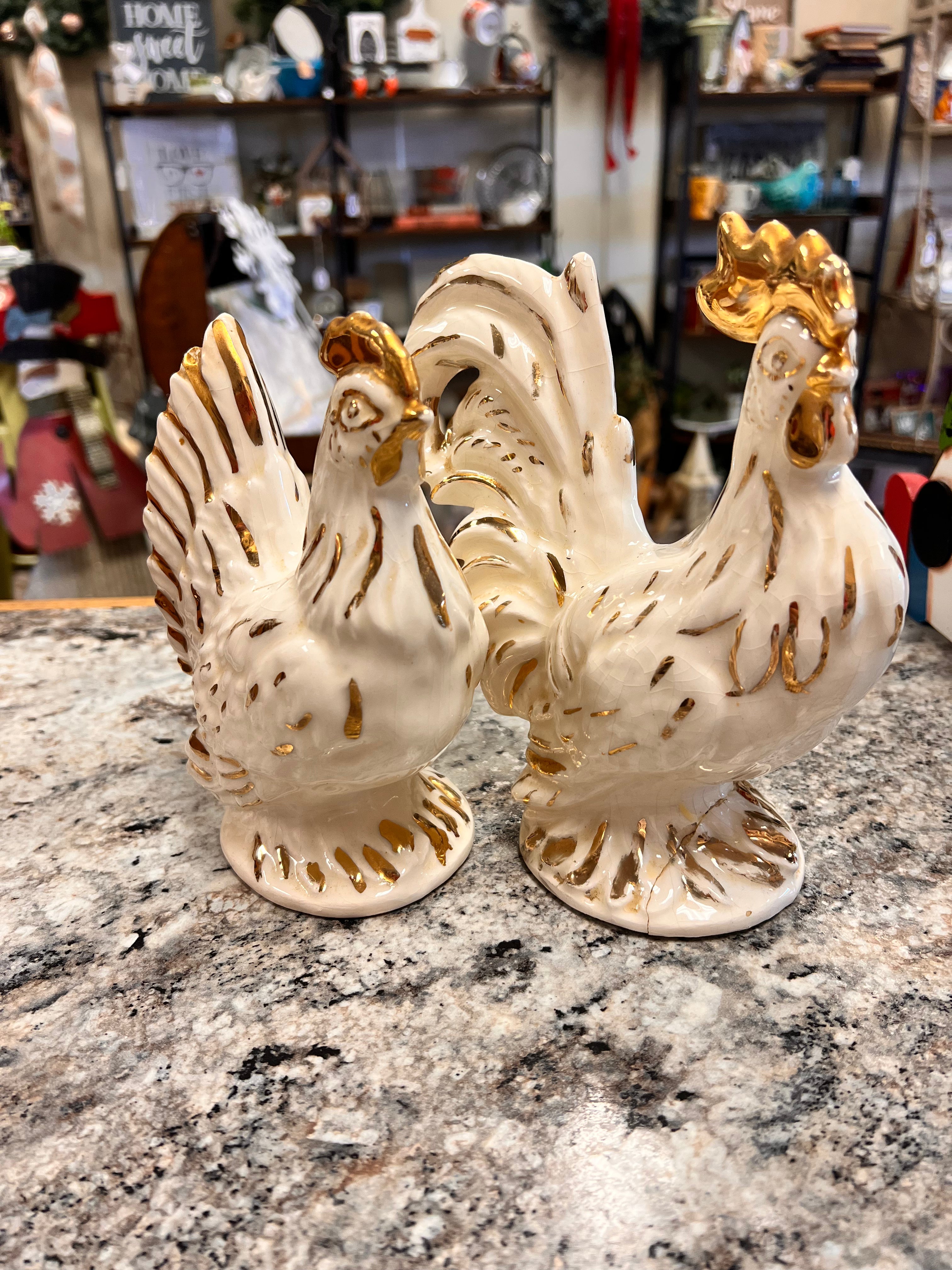 Rooster Chicken Set