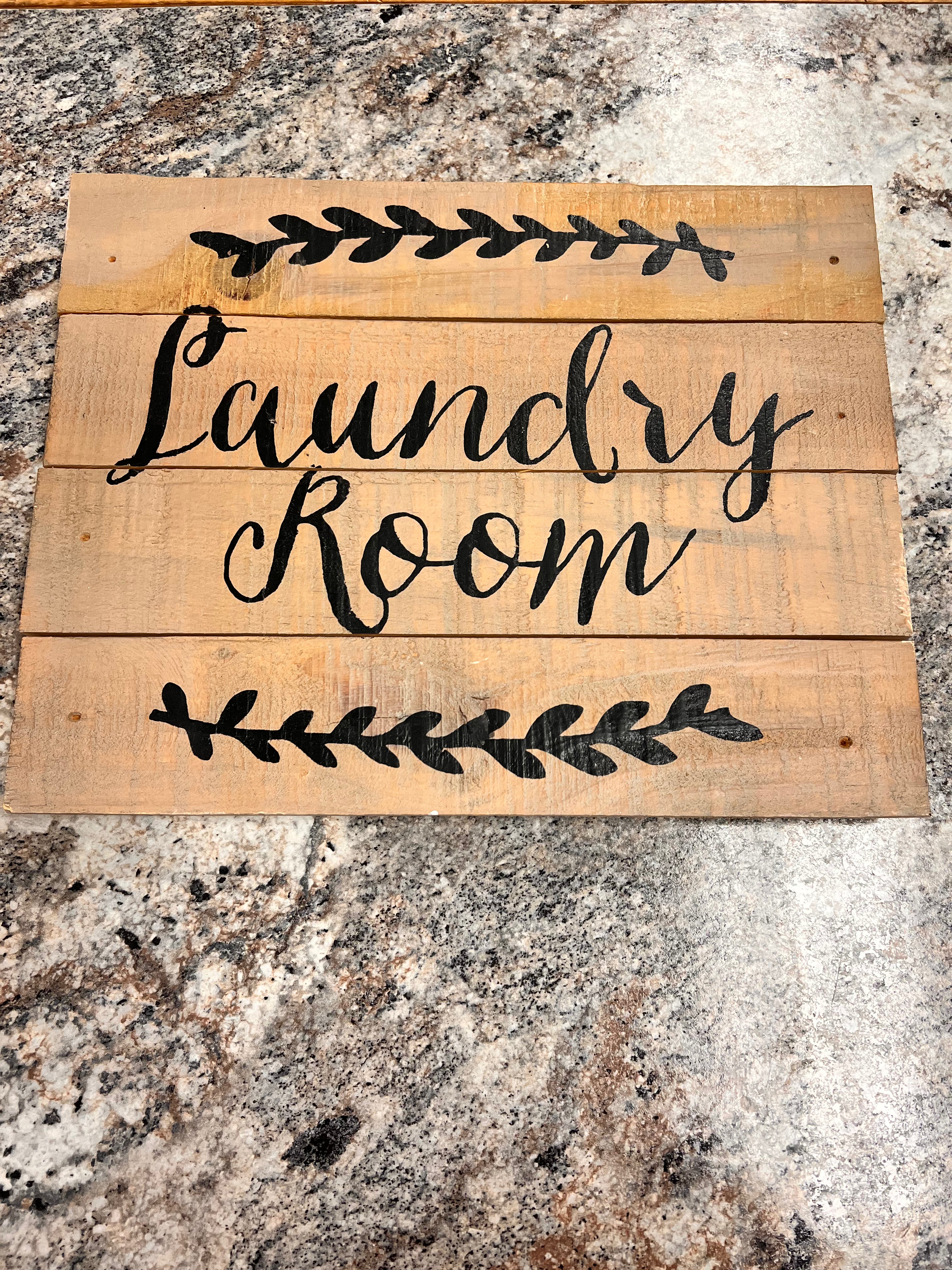 Laundry Sign