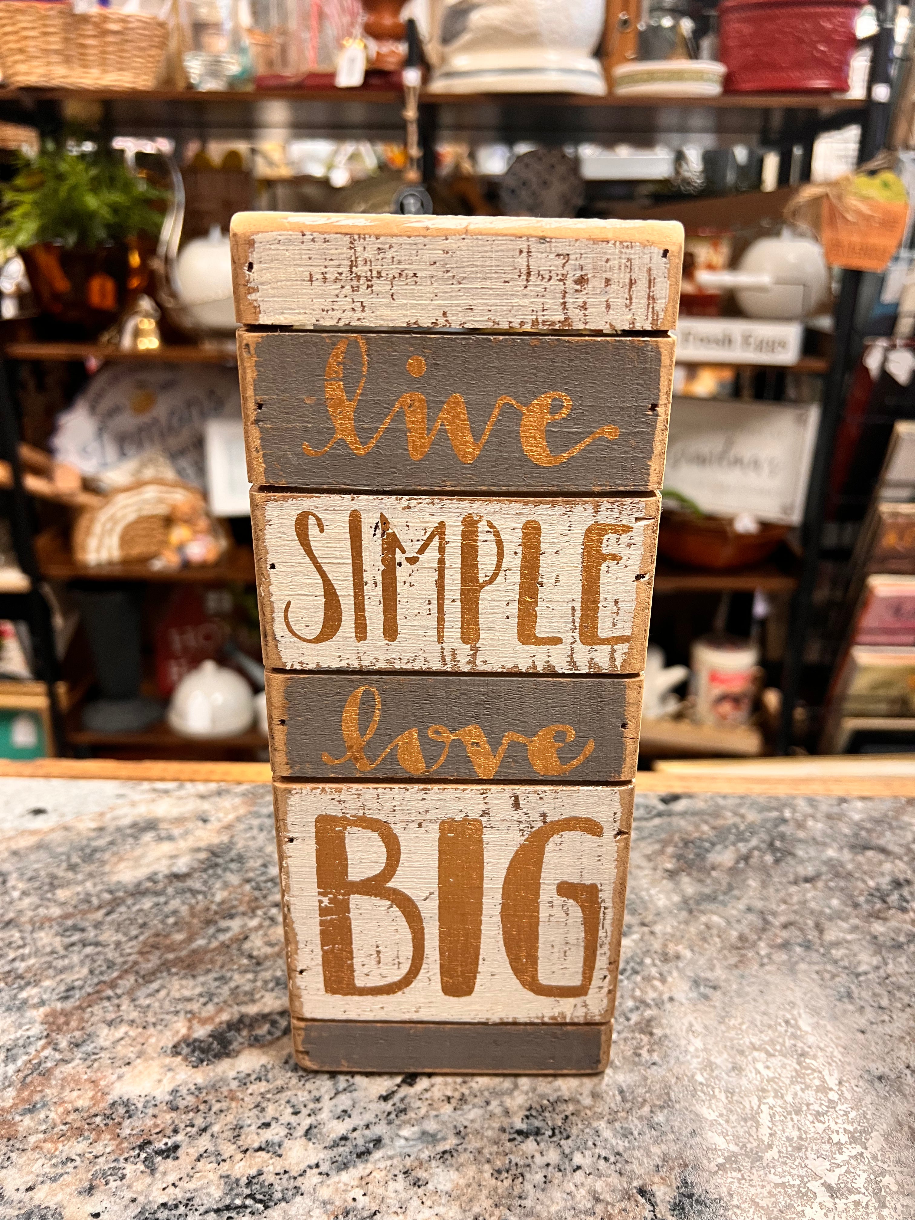 Love Big Sign
