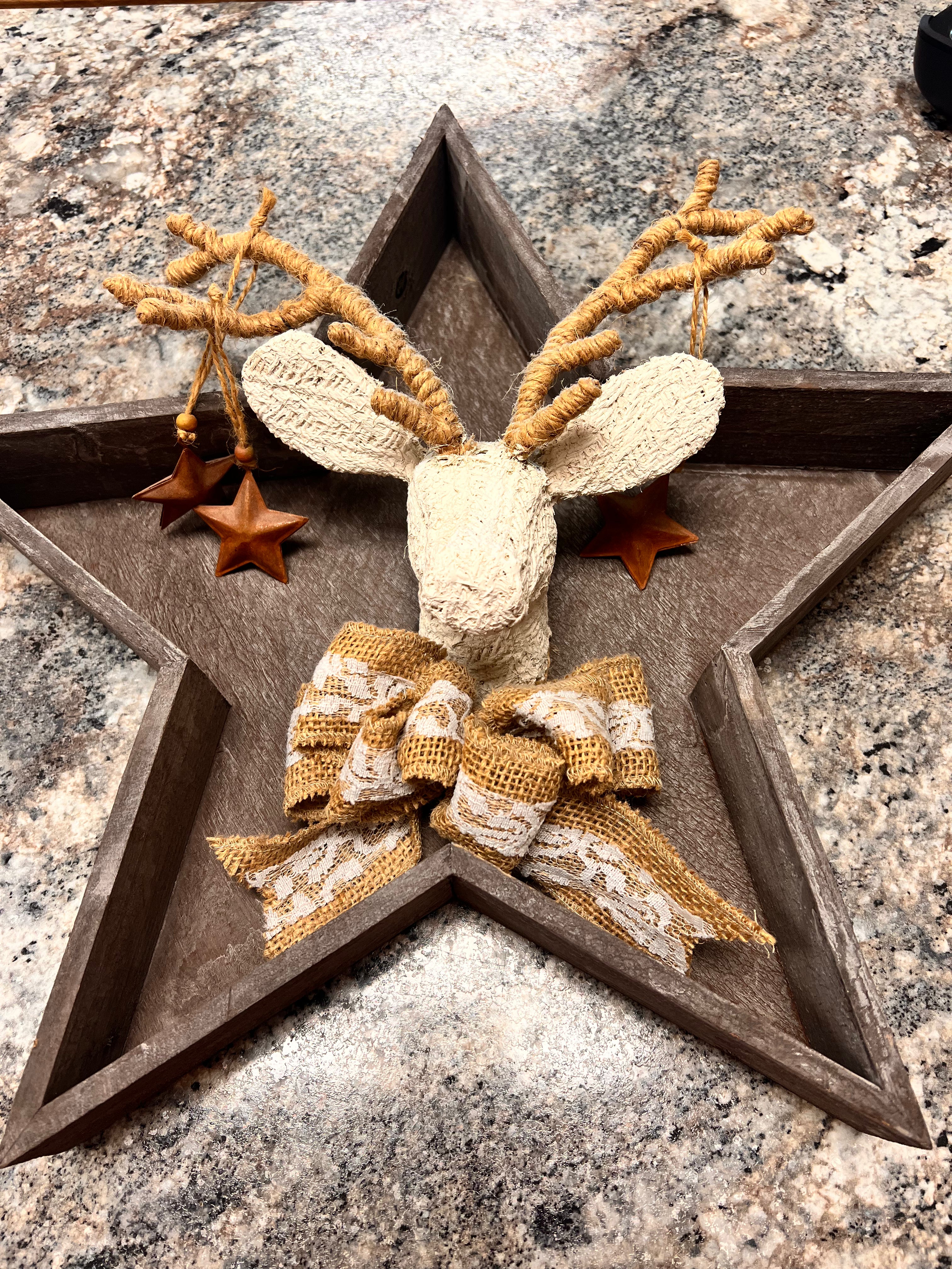 Wood Star Decor