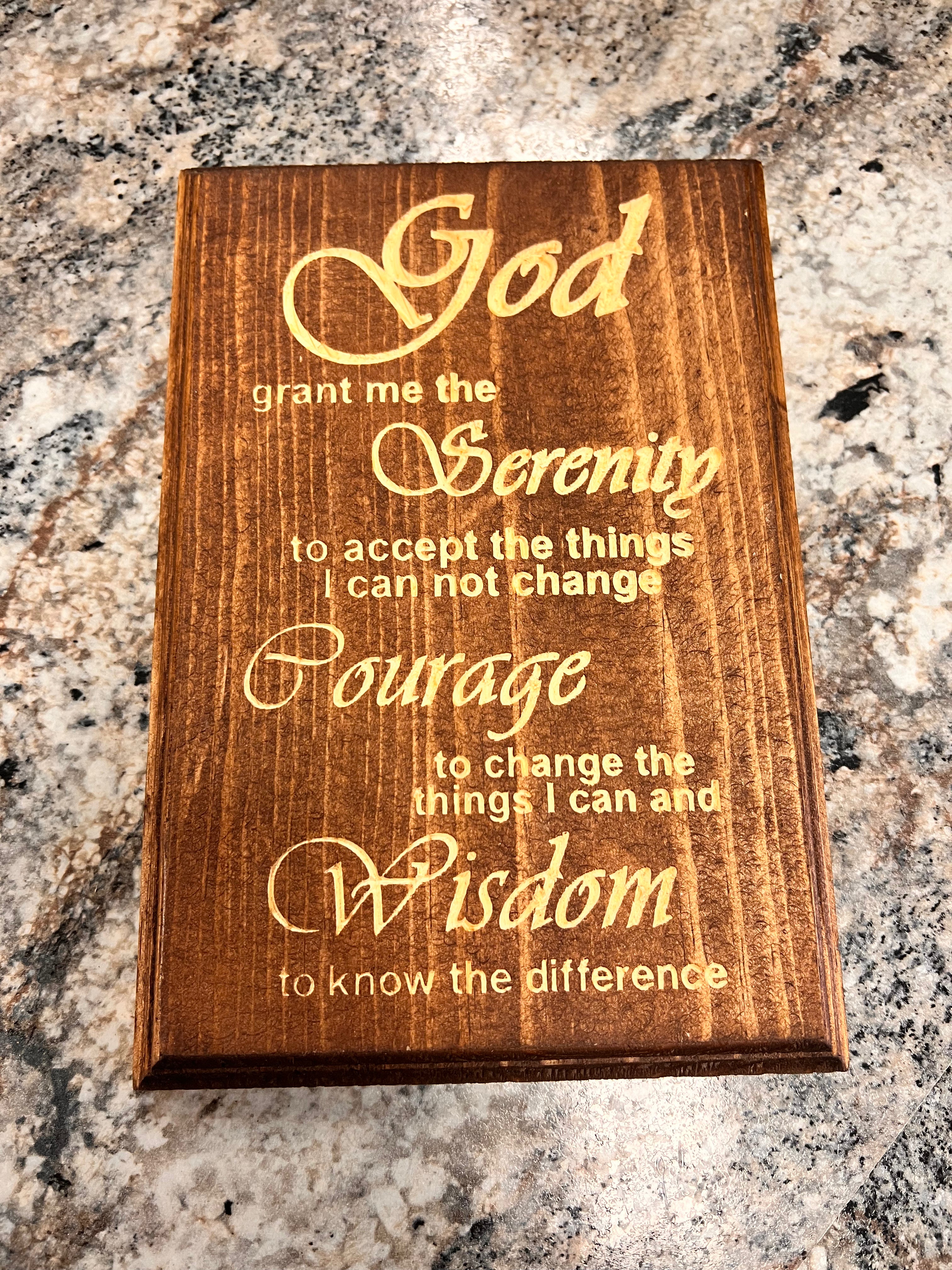 Wood Sign JM