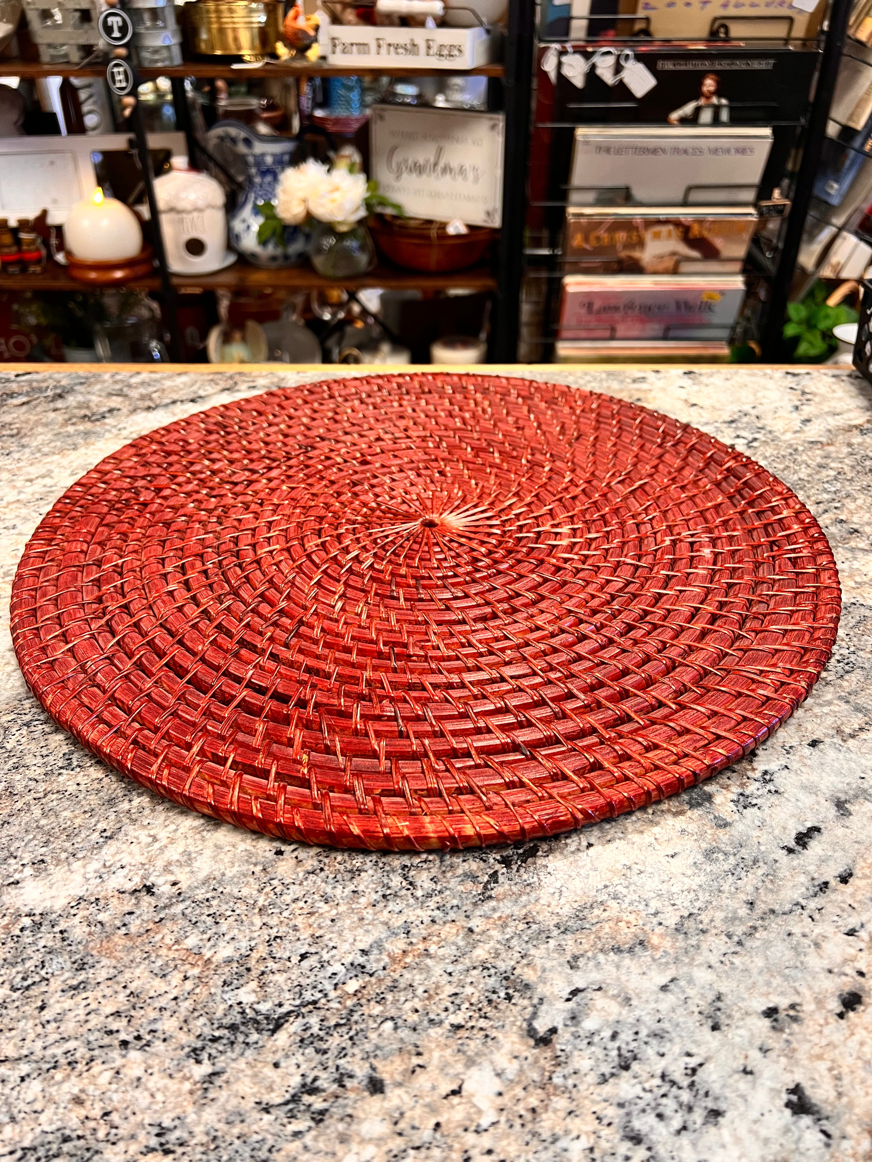 Red Placemat JM