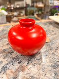 Red Vase