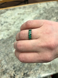 Silver Malachite Ring