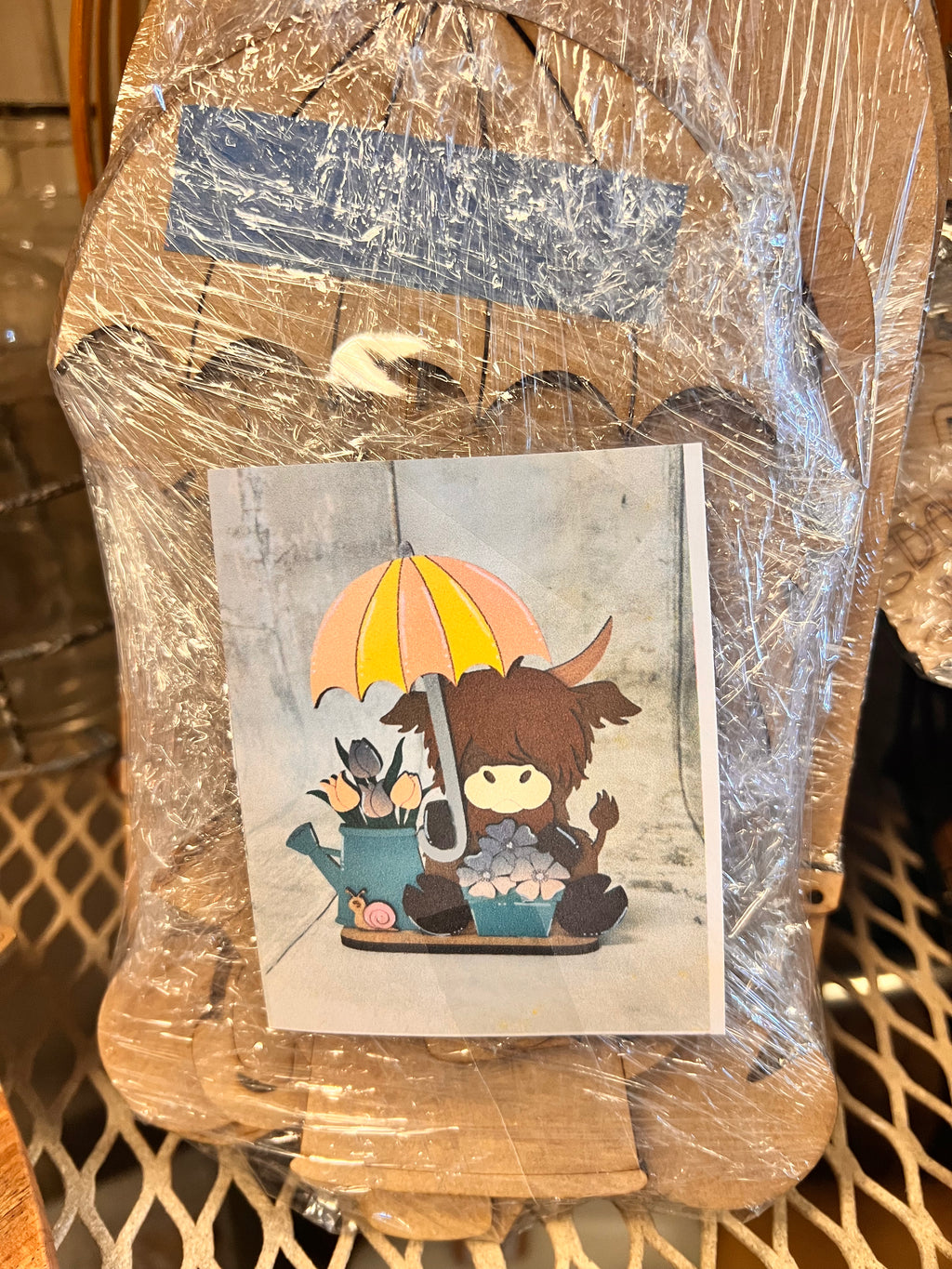 Highland Cow Wood Kit