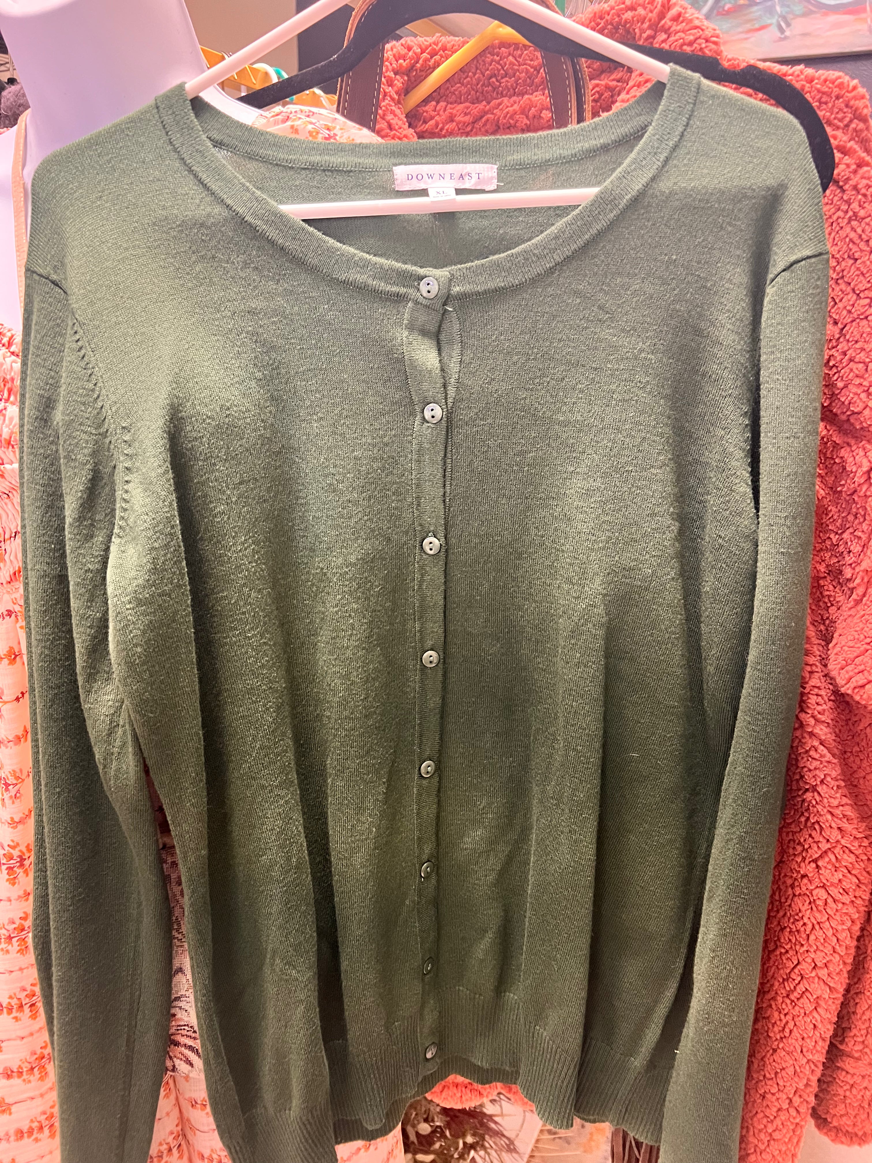 Green Long Sleeve XL