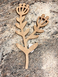 Wood Floral