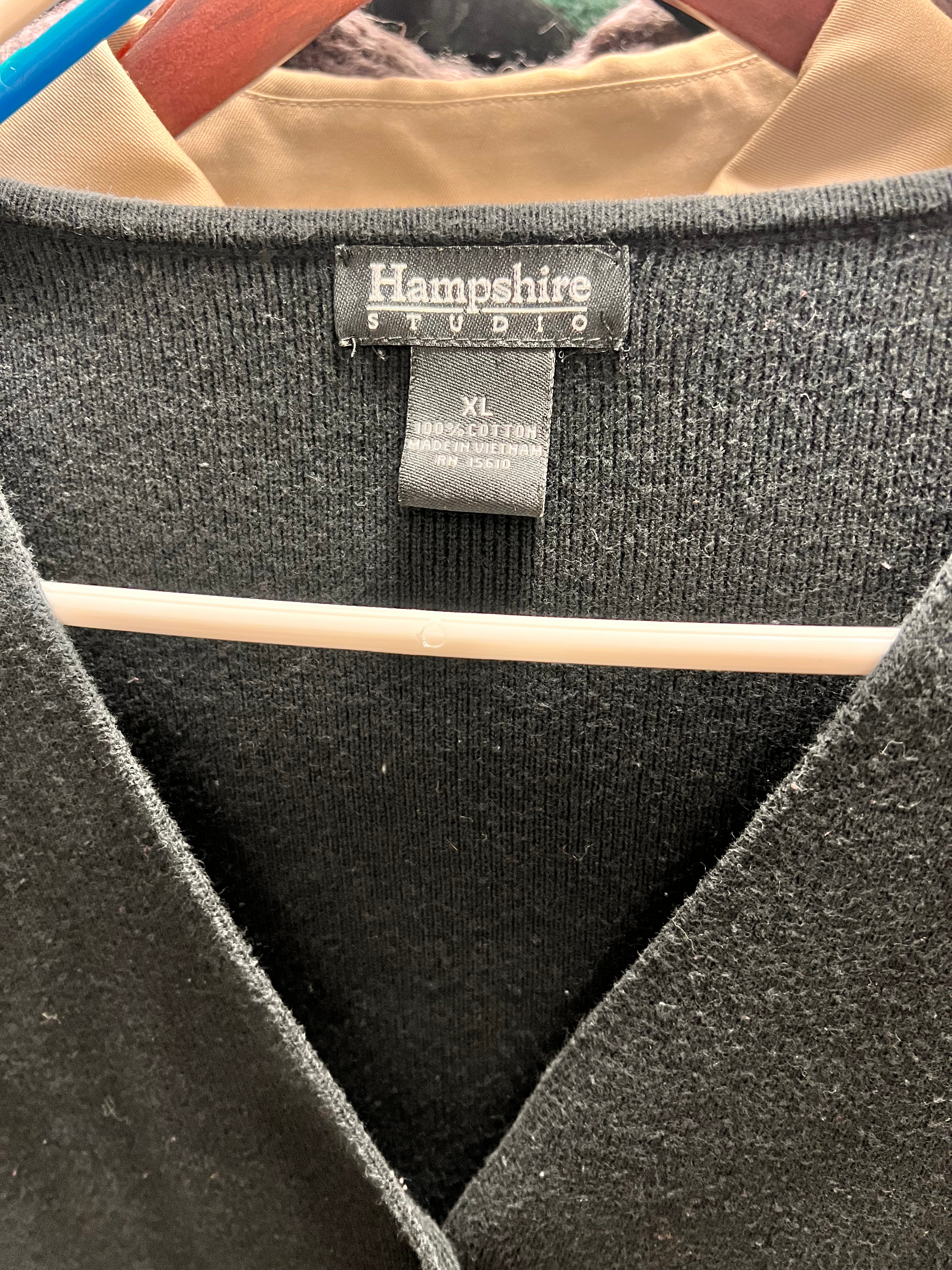 Black Long Sleeve XL