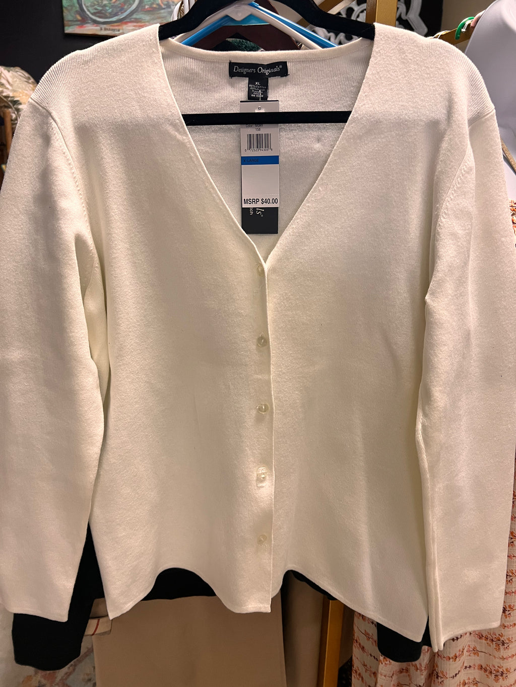 Cream Long Sleeve XL