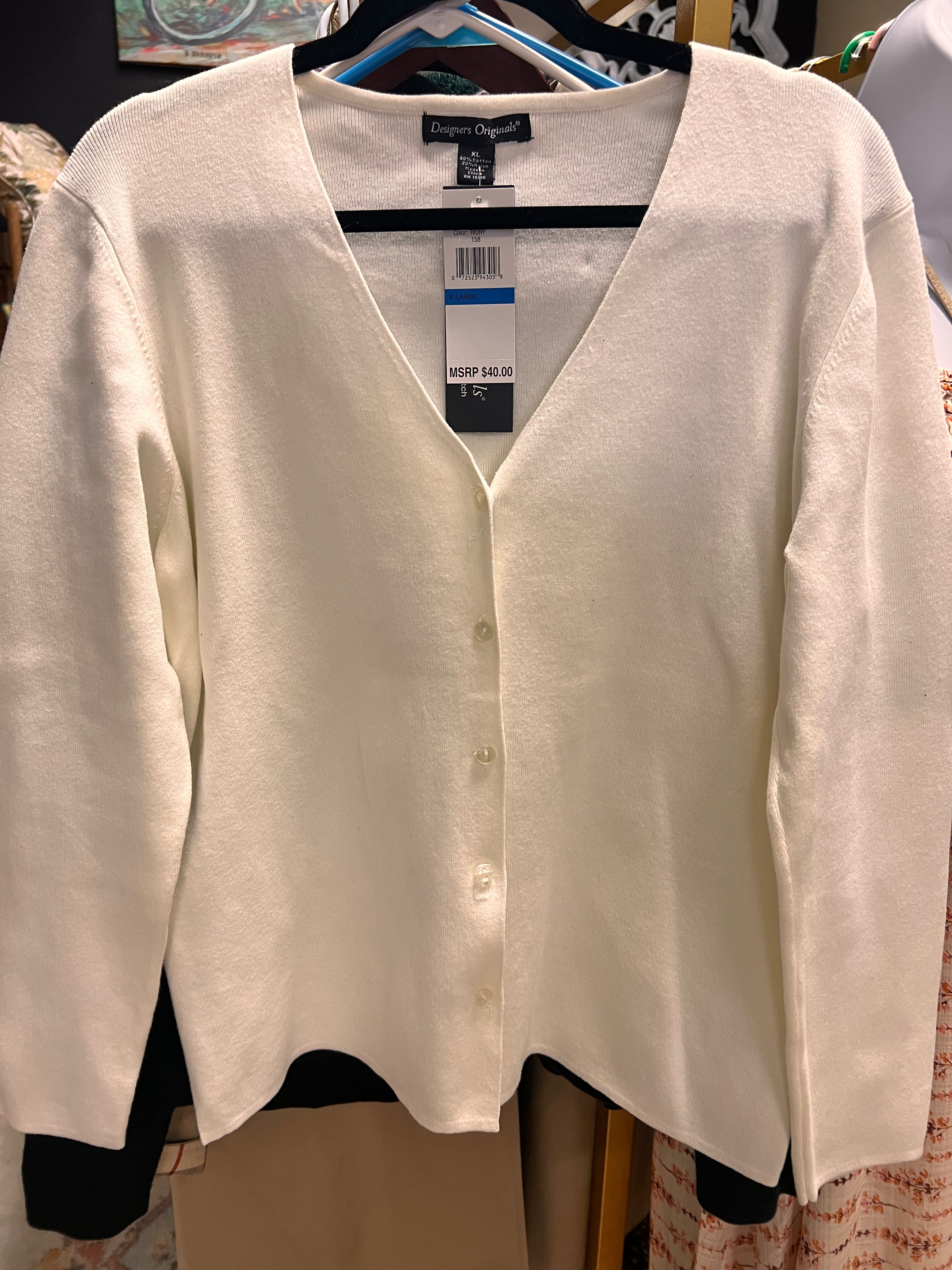 Cream Long Sleeve XL