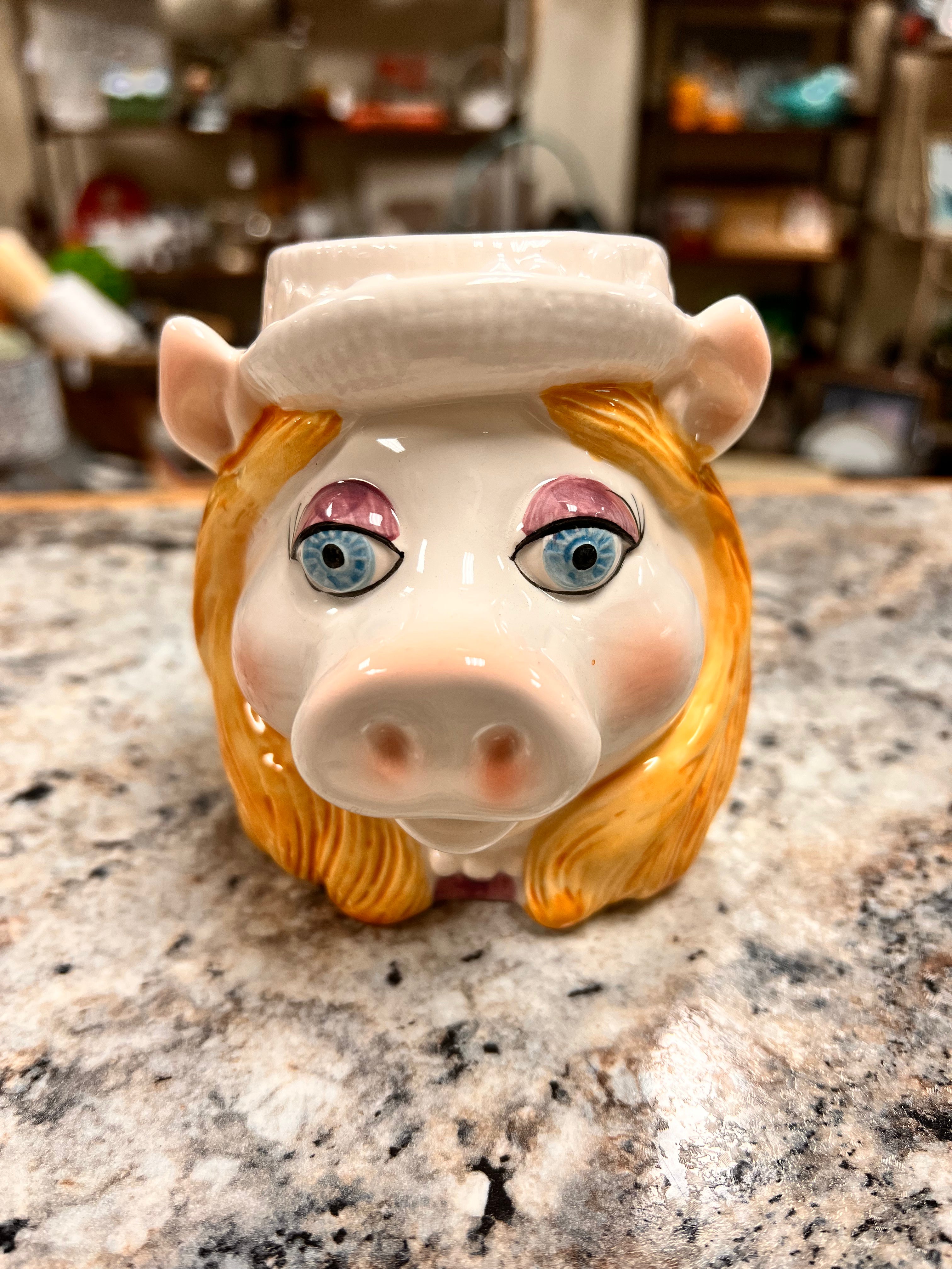 Vintage Piggy Mug