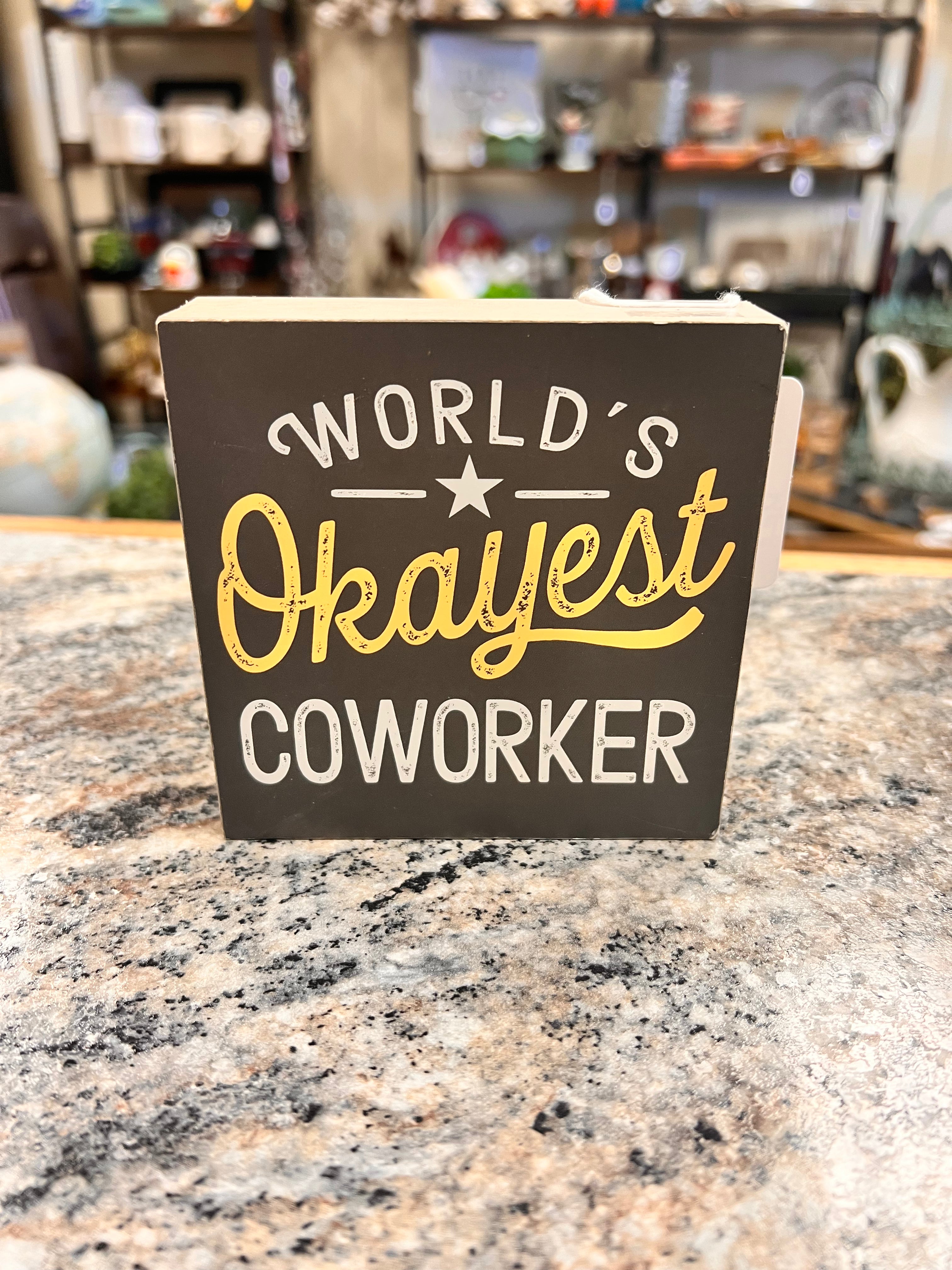 Coworker Sign