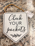Pockets Sign