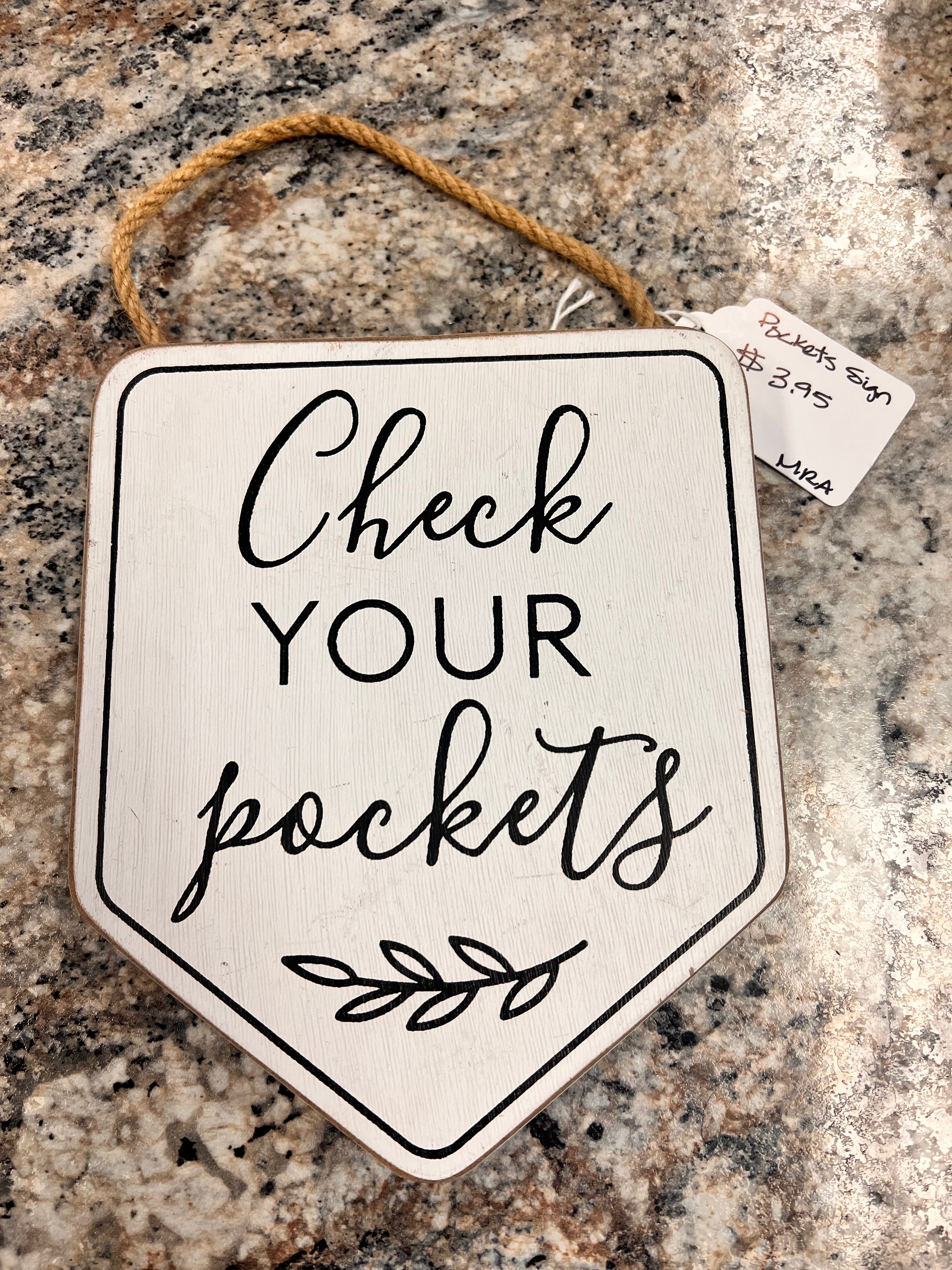 Pockets Sign