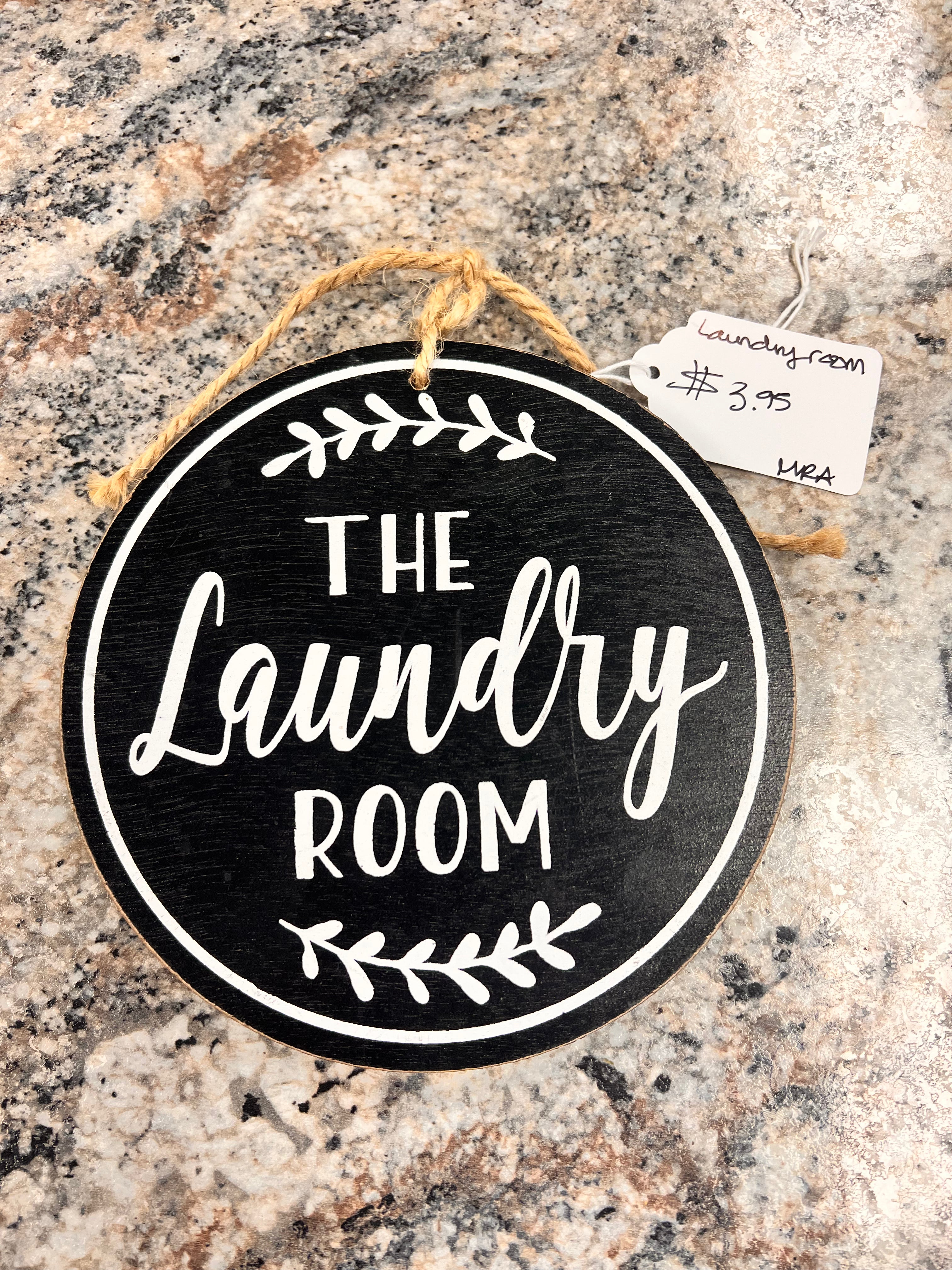Laundry Sign