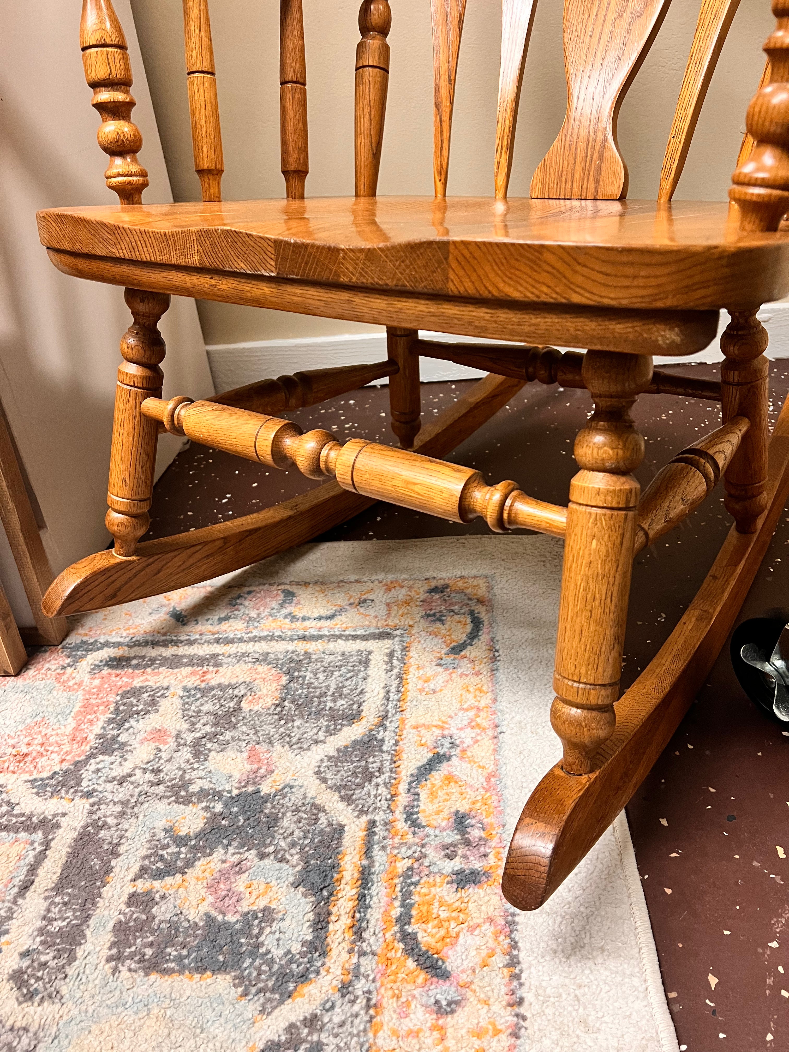 Oak Rocking Chair