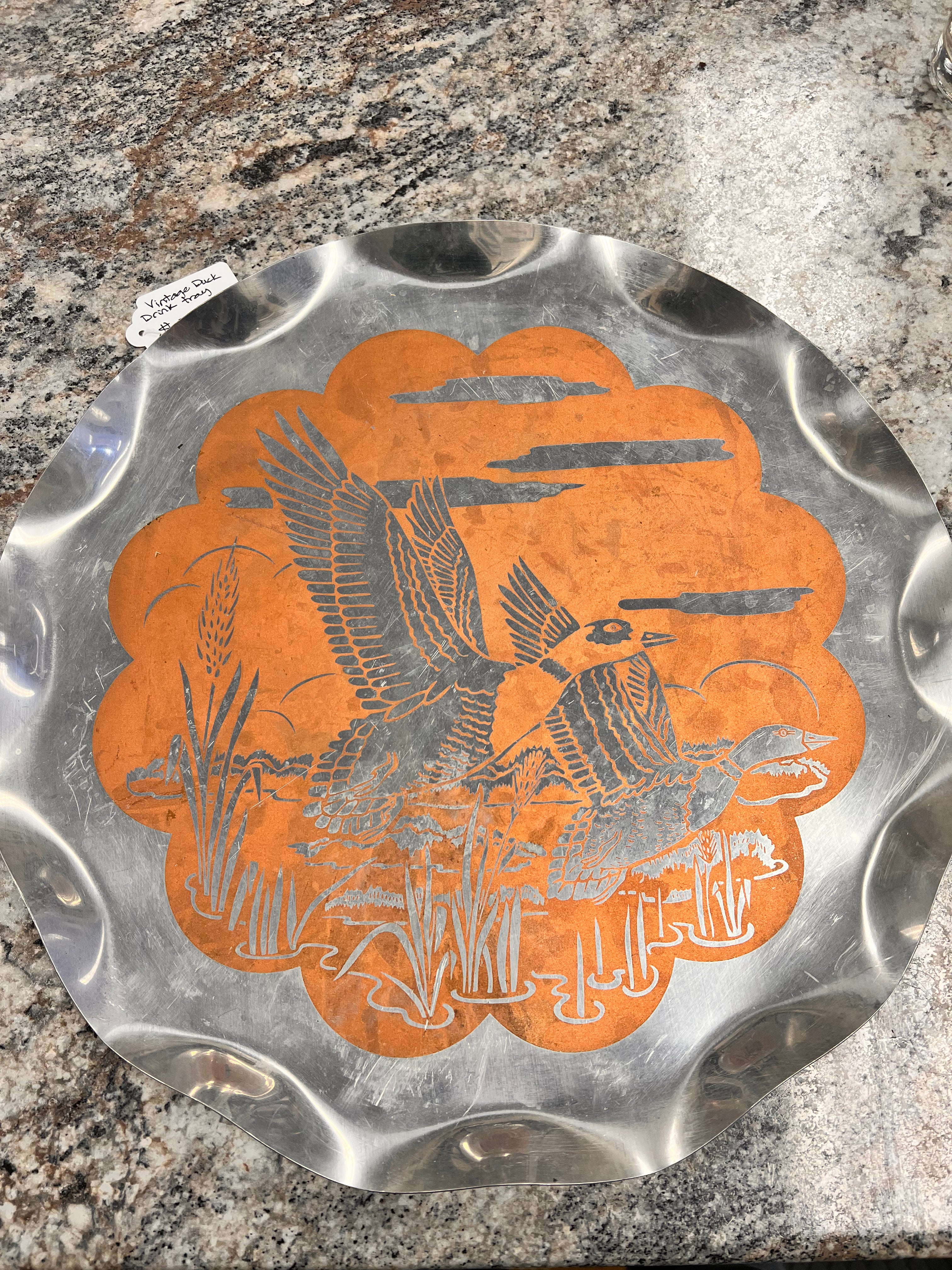 Vintage Duck Tray