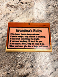 Rules Sign
