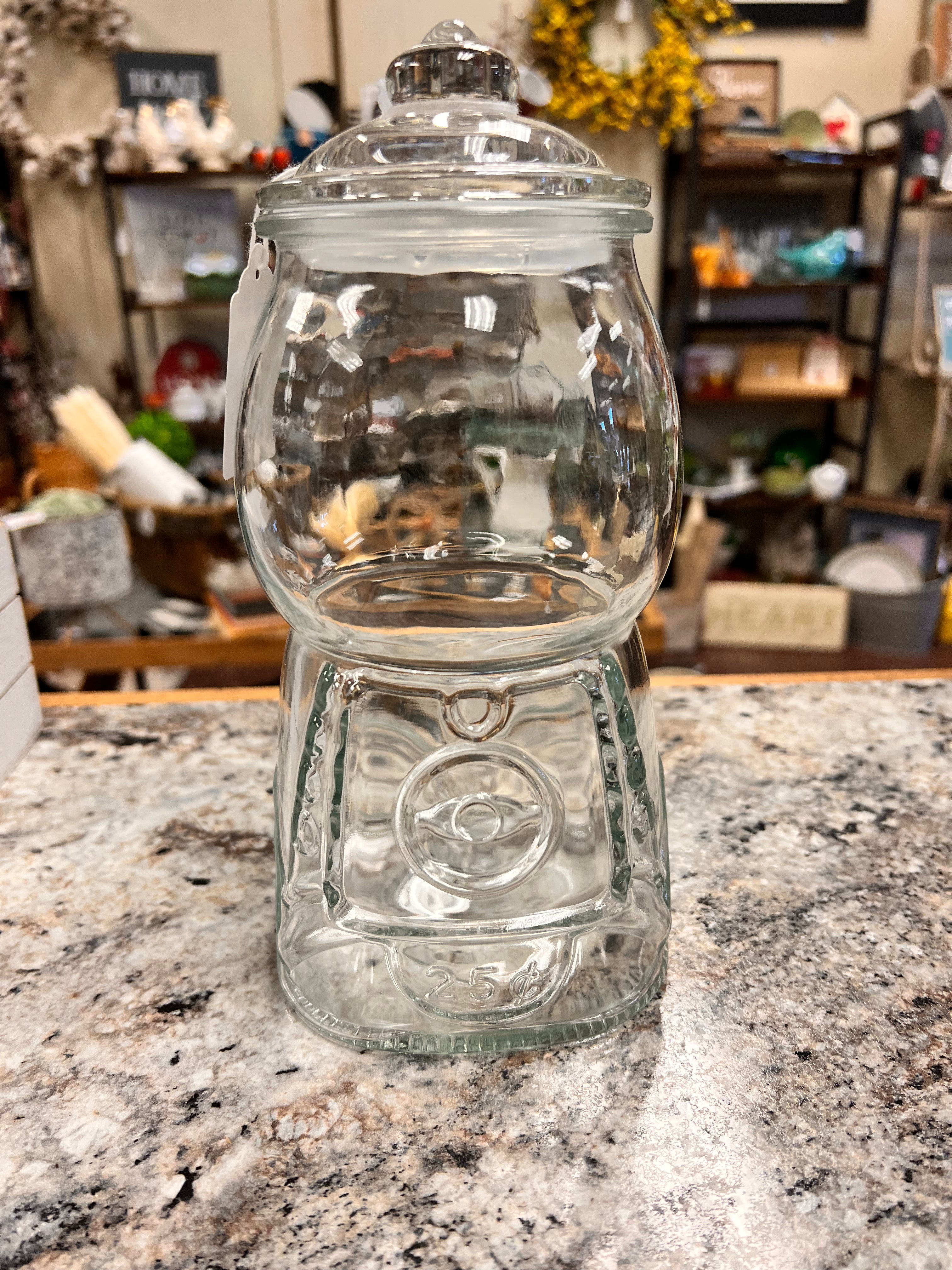 Clear Candy Jar