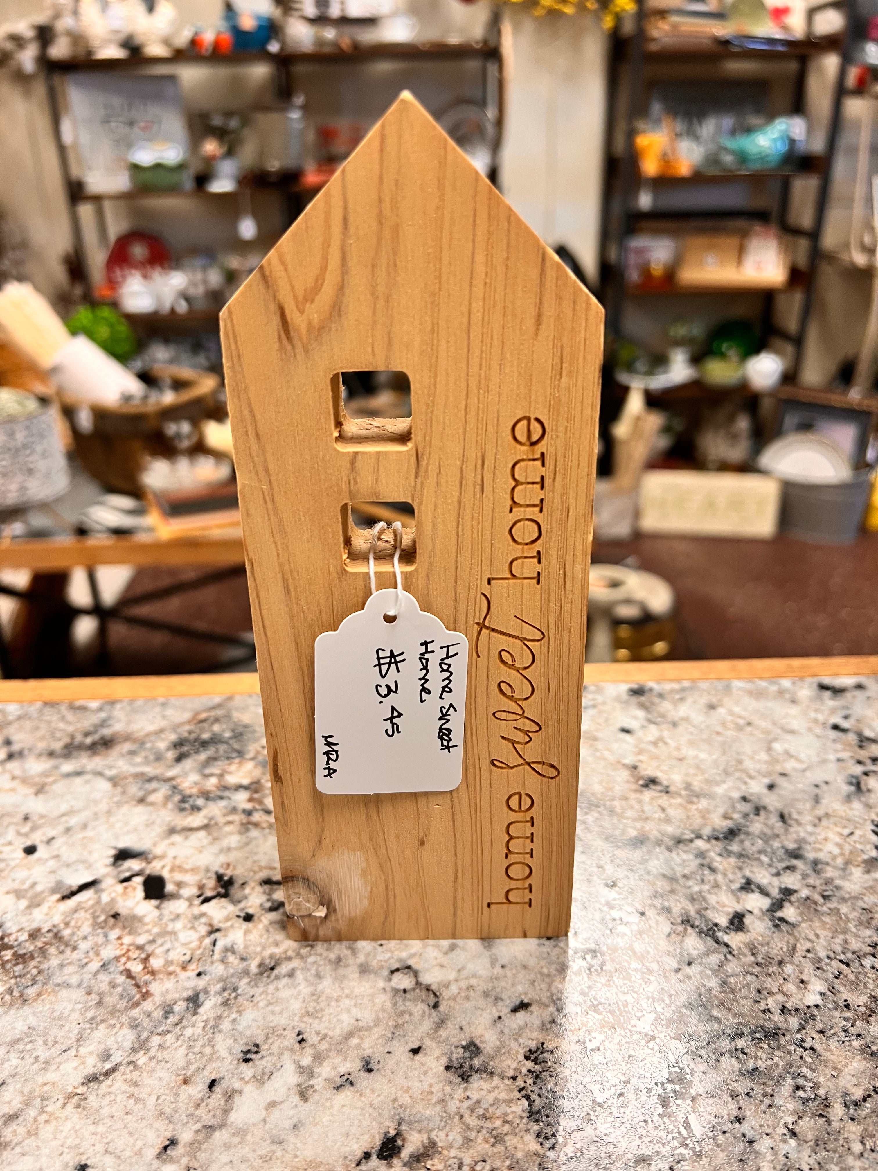 Wood Home Sign